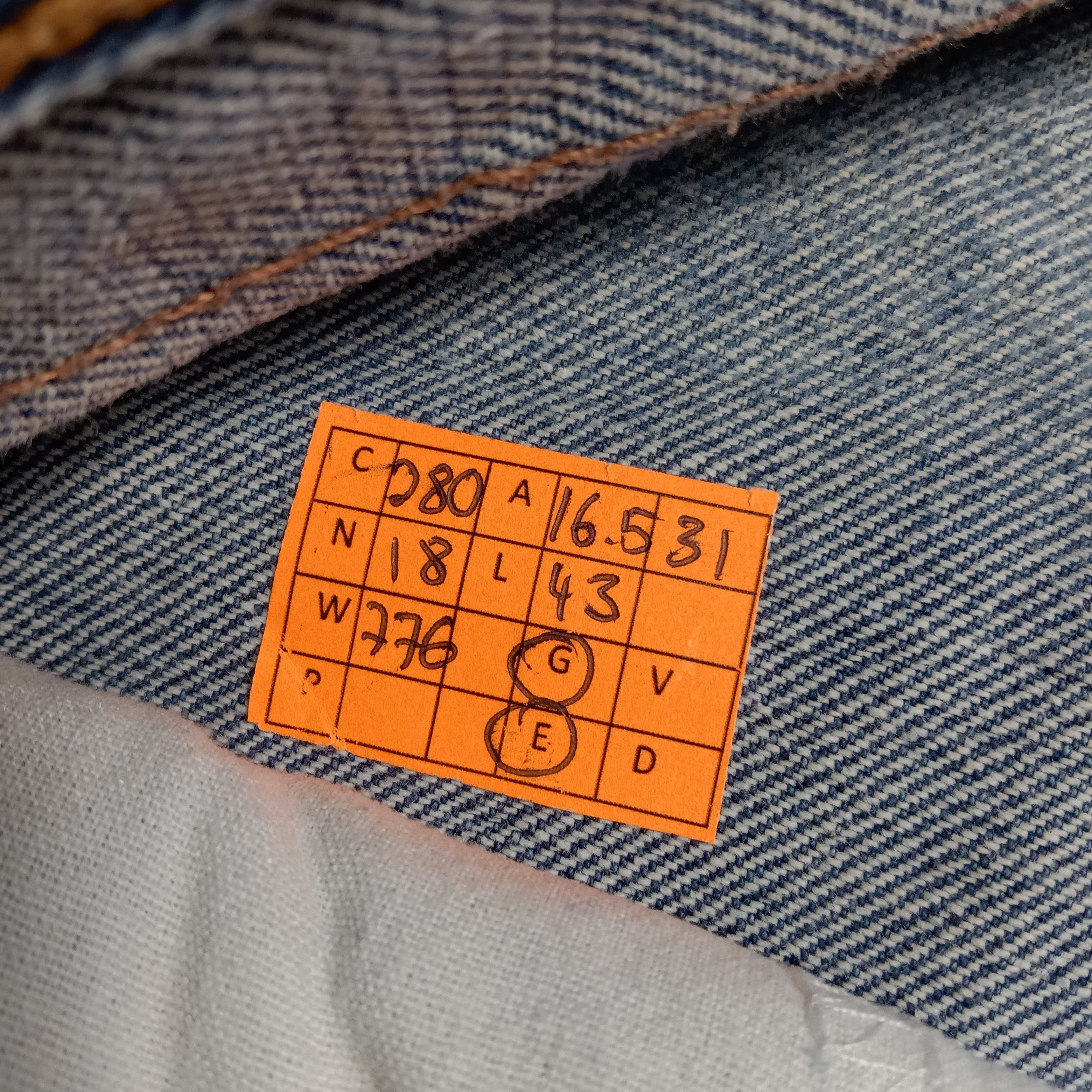 Levi's Levis569 American Distressed Denim Jeans C280N18 Size US 34 / EU 50 - 15 Thumbnail