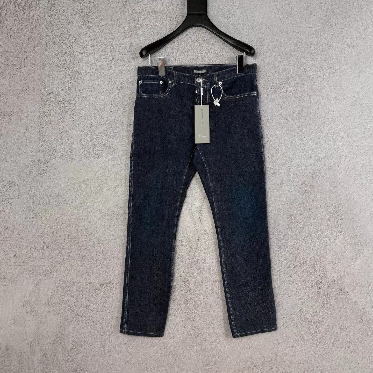Dior DIOR Embroidered Denim Pants 31 99 Size 31" - 1 Thumbnail