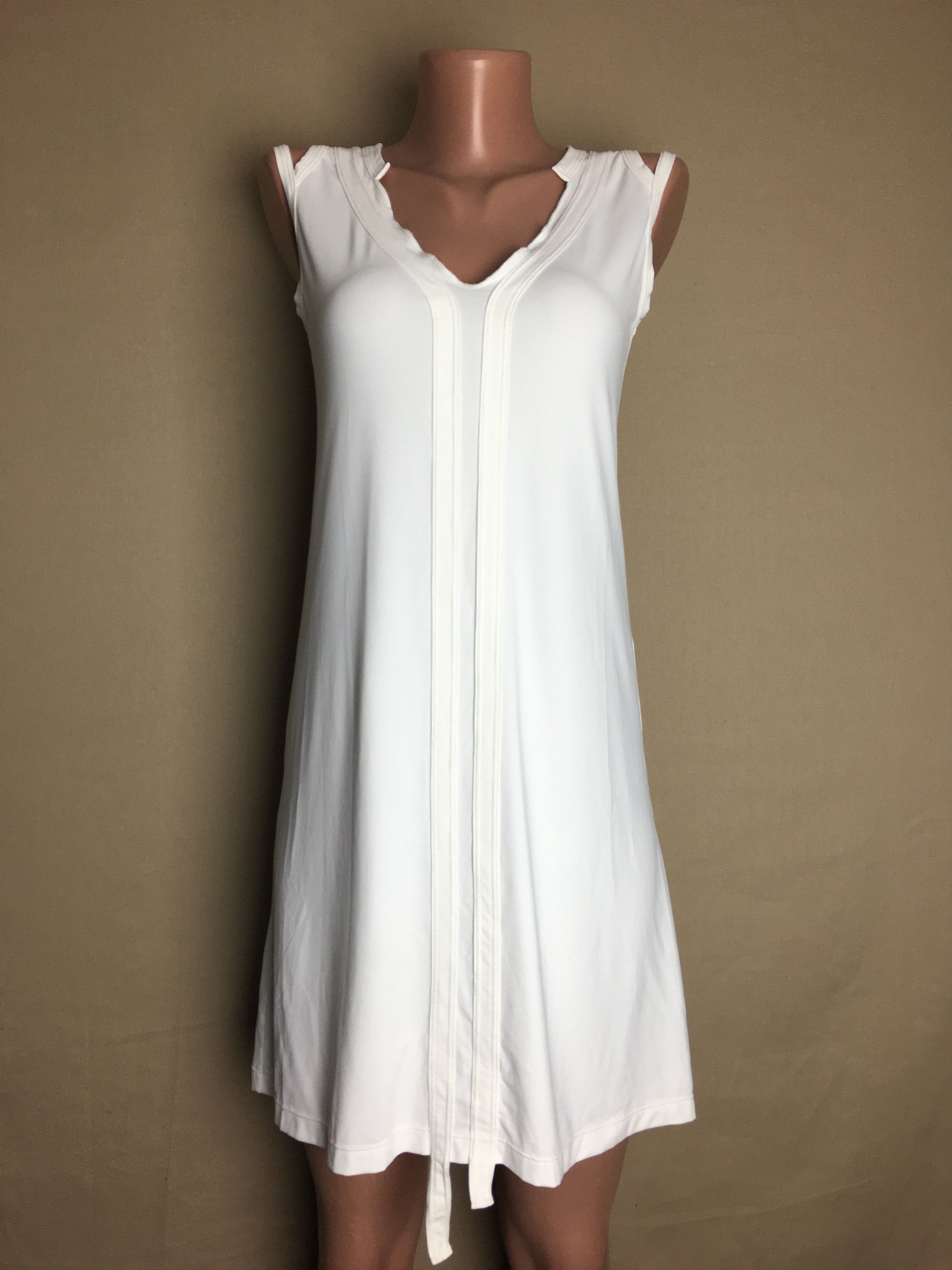 Marithe + Francois Girbaud Marithe Francois Girbaud White Designer Midi Dress EU36 US5 Size M / US 6-8 / IT 42-44 - 1 Thumbnail
