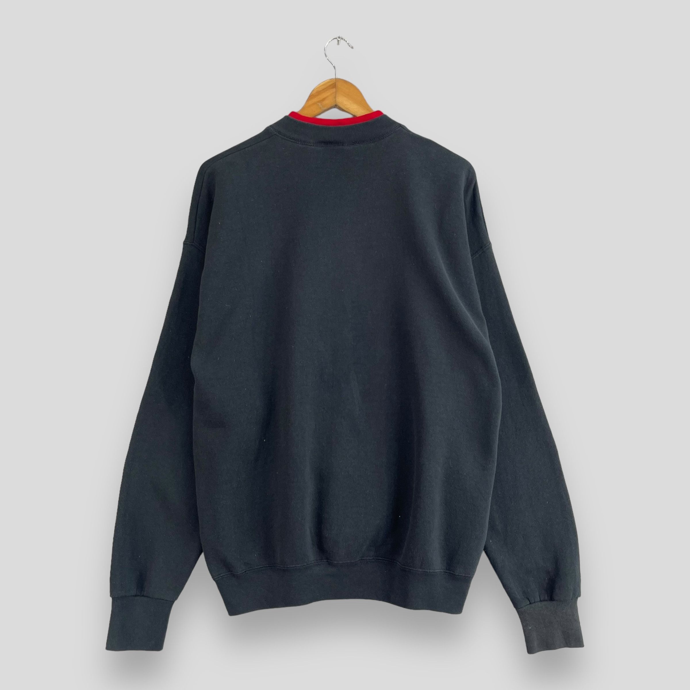 American Apparel × Vintage Vintage RED CARDINAL Bird Habitat Embroidery Sweatshirt Size US M / EU 48-50 / 2 - 4 Thumbnail