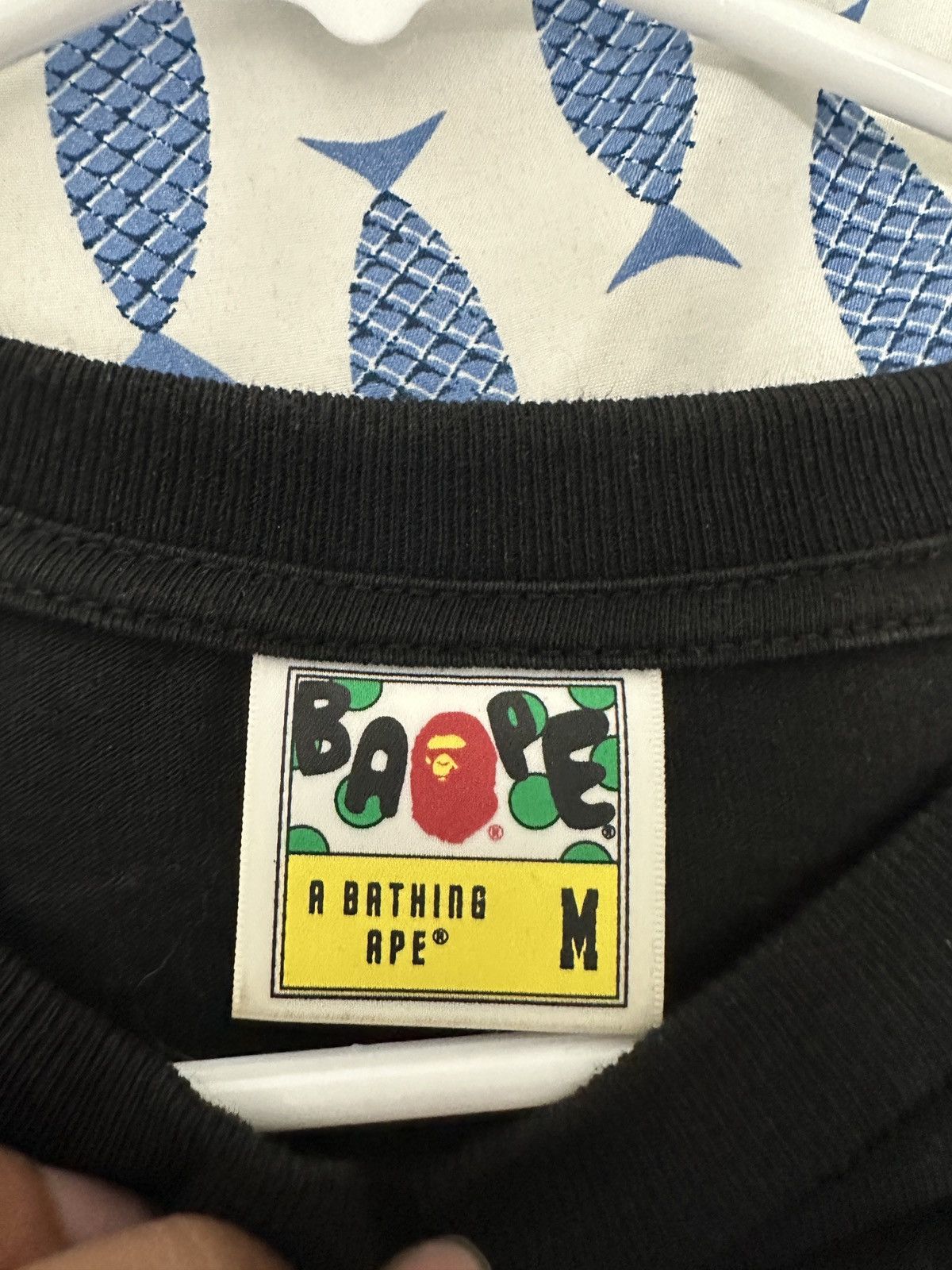 Bape Black Bape Long Sleeve T Shirt Size US M / EU 48-50 / 2 - 3 Thumbnail