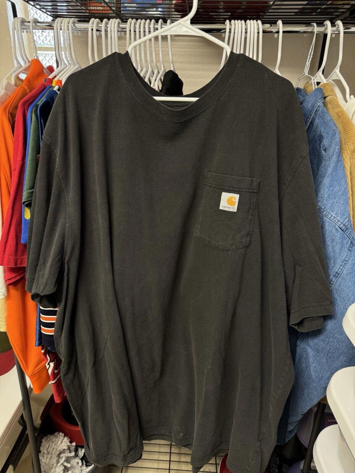 Carhartt Carhartt Loose Fit Short Sleeve Heavy Weight Pocket Tshirt Size US XXL / EU 58 / 5 - 4 Thumbnail