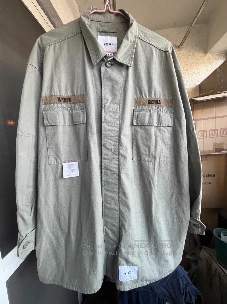 Wtaps Wtaps Windbreaker Shirt Size US S / EU 44-46 / 1 - 1 Thumbnail