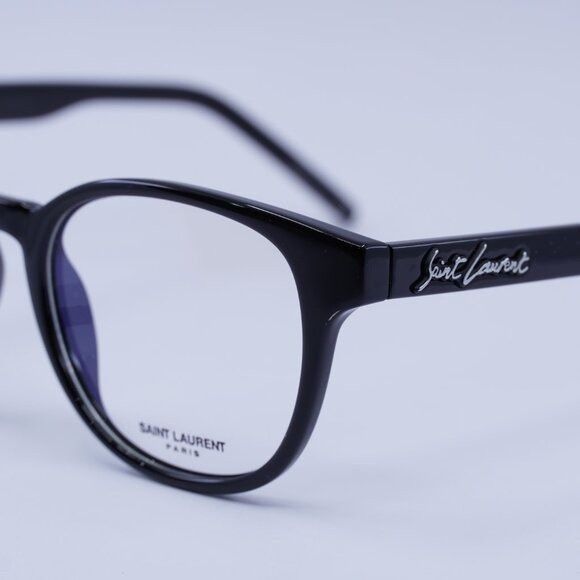 Saint Laurent Paris 🕶️ New Saint Laurent SL399 001 Black Eyeglasses 53mm Size ONE SIZE - 5 Thumbnail
