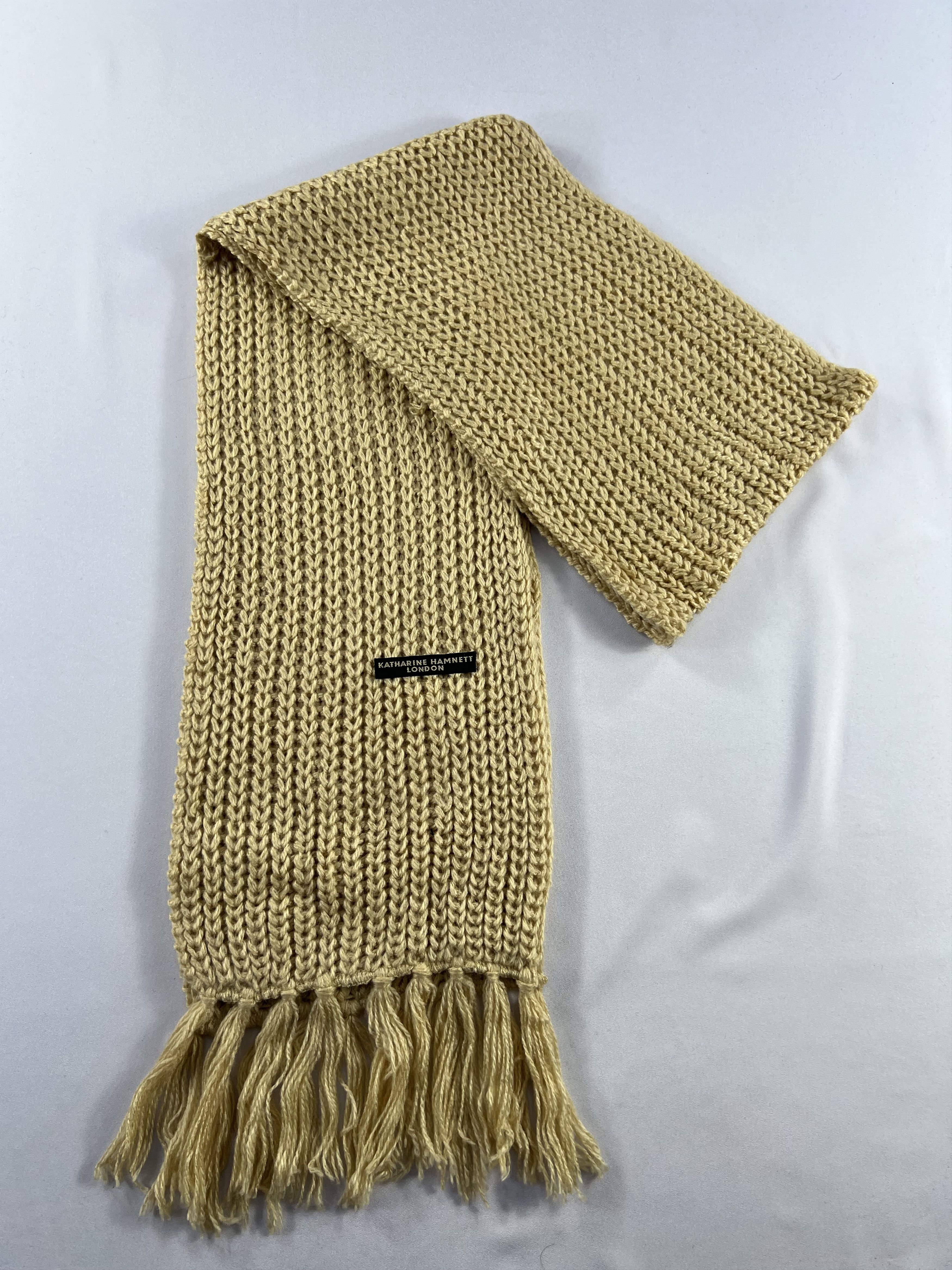 Katharine Hamnett London Katharine Hamnett London Knit Scarf / Muffler / Neckwear Size ONE SIZE - 6 Thumbnail