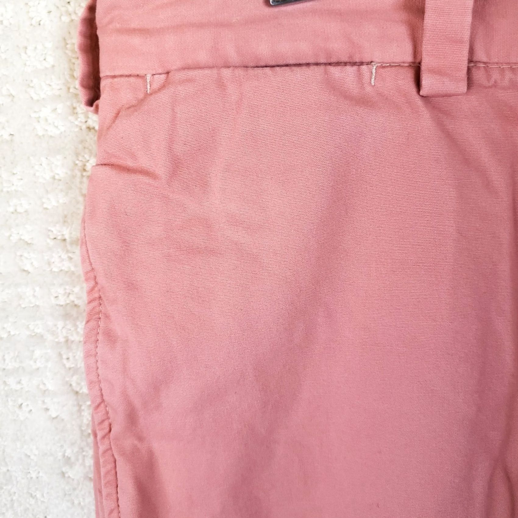 Bills Khakis Bills Khakis Shorts Mens 36x9 Salmon Color Cotton Chino Casual Travel Regular Inseam 9in Slashed Pockets Button Zipper Pocket Cotton Size US 36 / EU 52 - 6 Thumbnail