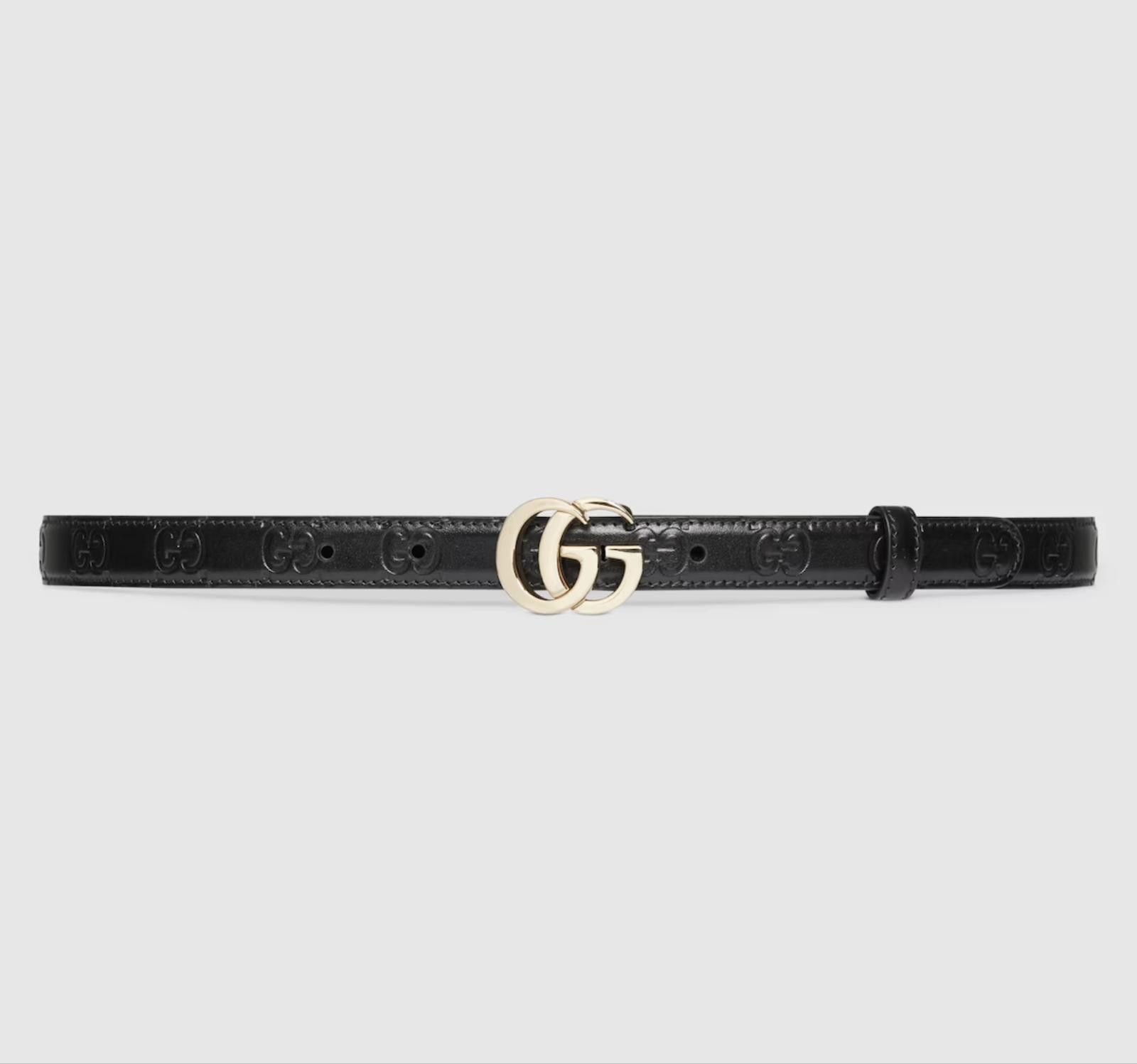 Gucci GUCCI GG MILANO THIN BELT SIZE 75 CM Size ONE SIZE - 1 Thumbnail