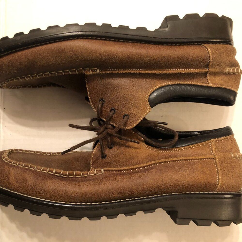 Donald Pliner DONALD J. PLINER MEN'S LEATHER SHOES SIZE:13 Size US 13 / EU 46 - 3 Thumbnail