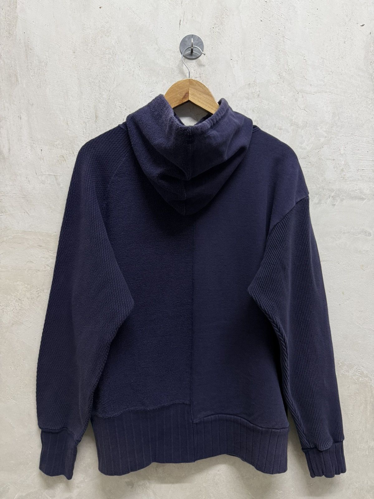 Nigel Cabourn Vintage Nigel Cabourn British Variant Texture Hoodie Size US L / EU 52-54 / 3 - 3 Thumbnail