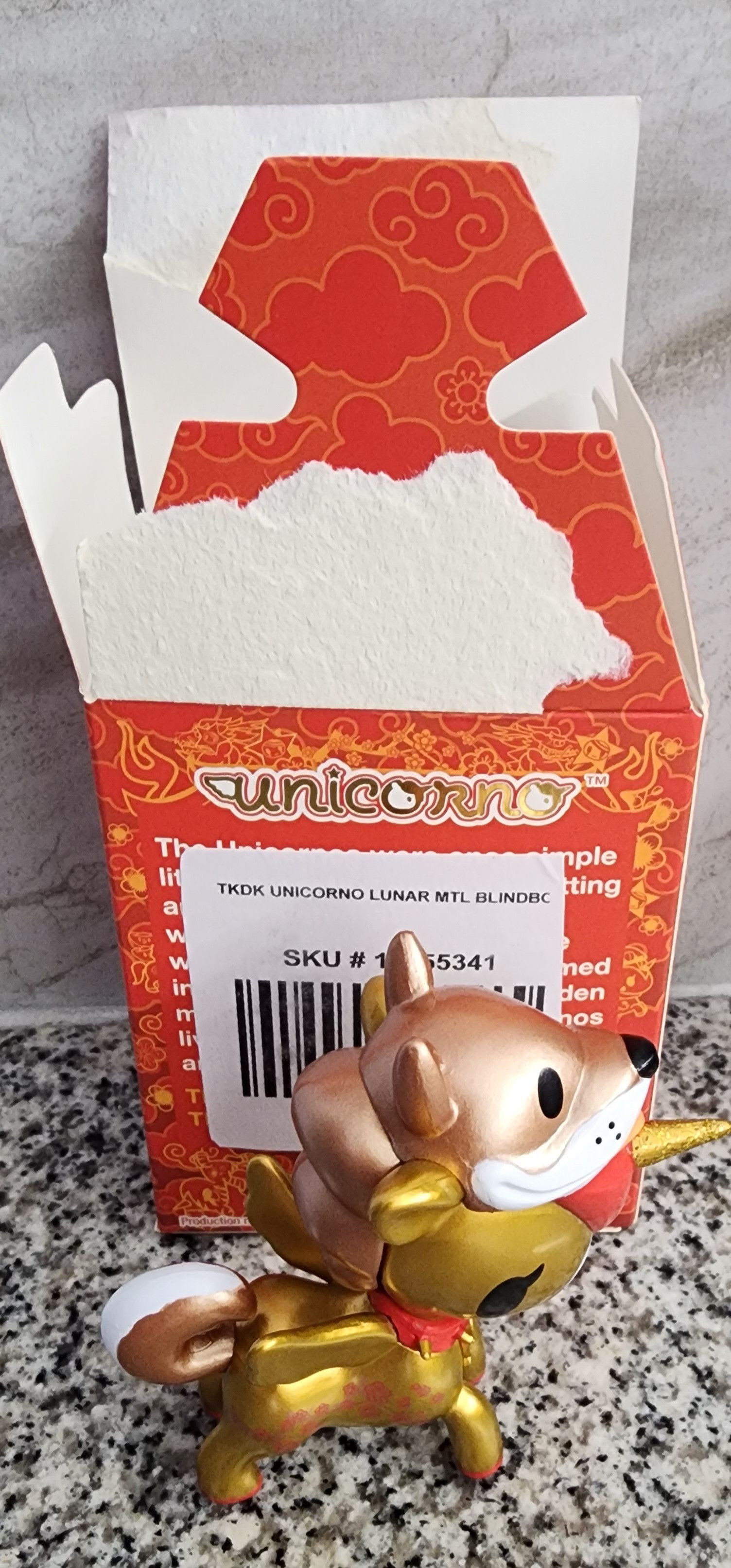 tokidoki Open Box Lunar Unicorno Metallico Year of the Dog 🐕 Size ONE SIZE - 6 Thumbnail