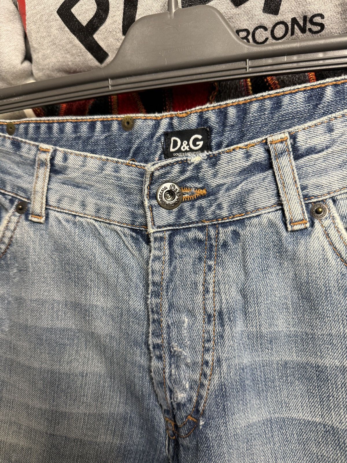 Dolce & Gabbana Dolce & Gabanna Logo Jeans Size US 34 / EU 50 - 4 Thumbnail