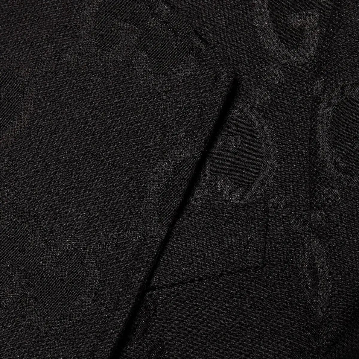 Gucci o1s1wg110725 Jumbo GG Canvas Jacket in Black Size US XXL / EU 58 / 5 - 9 Thumbnail