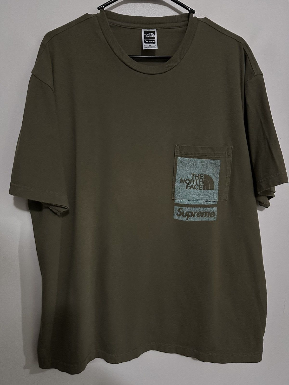 Supreme × The North Face Supreme The North Face Printed Pocket Tee Size US M / EU 48-50 / 2 - 1 Thumbnail