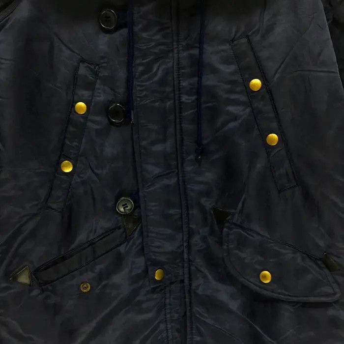 Japanese Brand Vintage FLORENT RELAX Coyote Fur Parka Hoodie Jacket Size M / US 6-8 / IT 42-44 - 12 Thumbnail