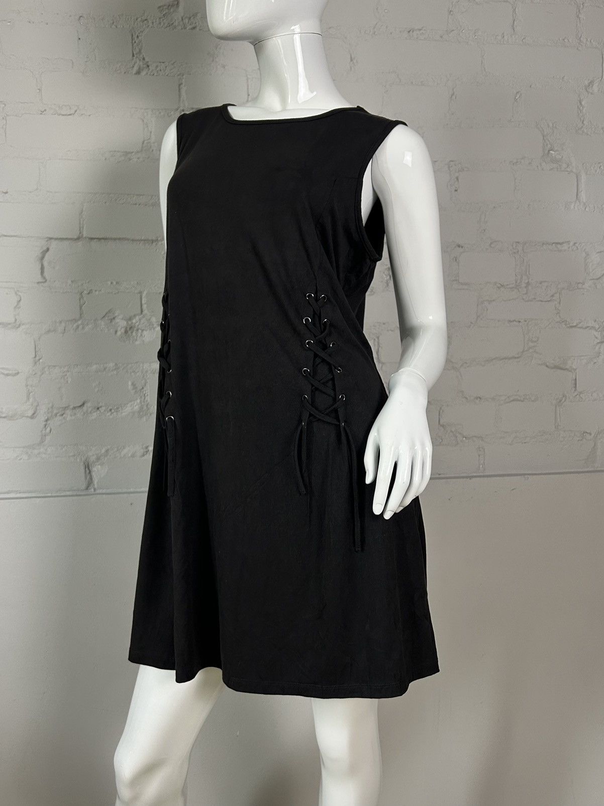 Other Black lace-up dress Size ONE SIZE - 4 Thumbnail