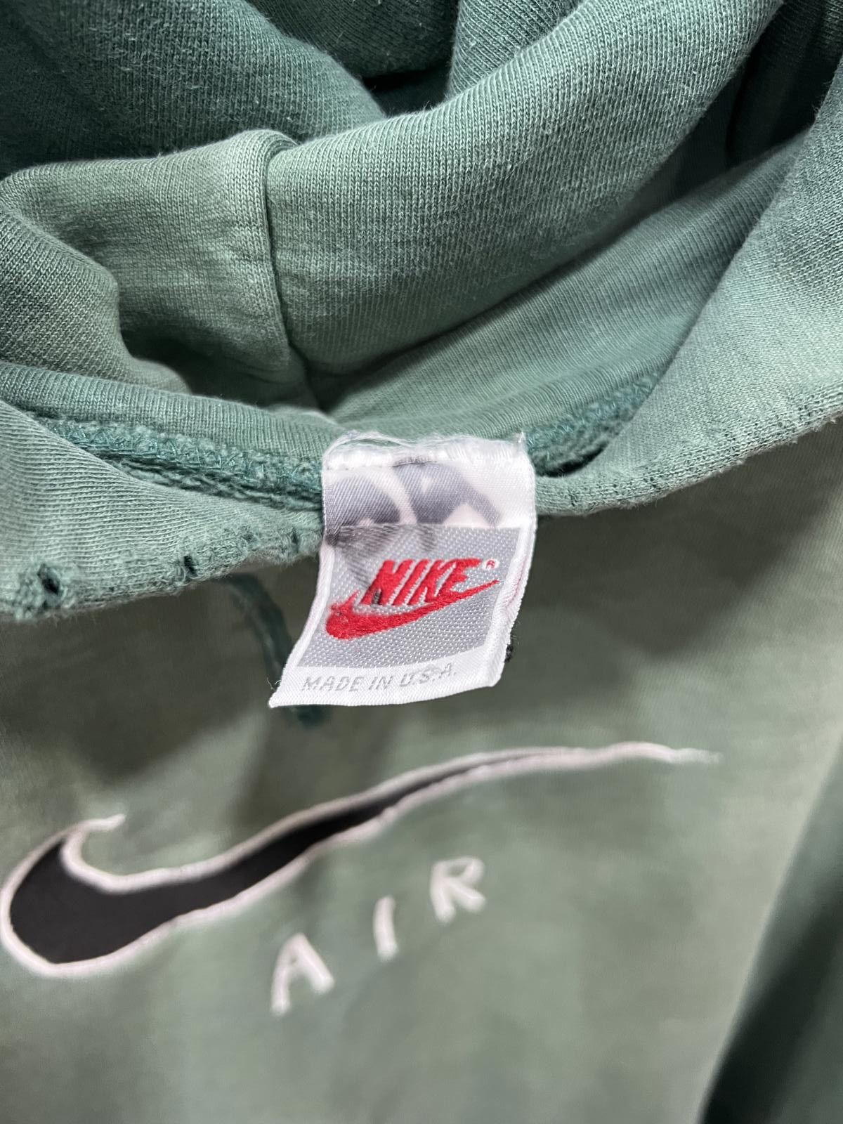 Nike 80s Nike Spellout Faded Hoodie Size US XL / EU 56 / 4 - 3 Thumbnail