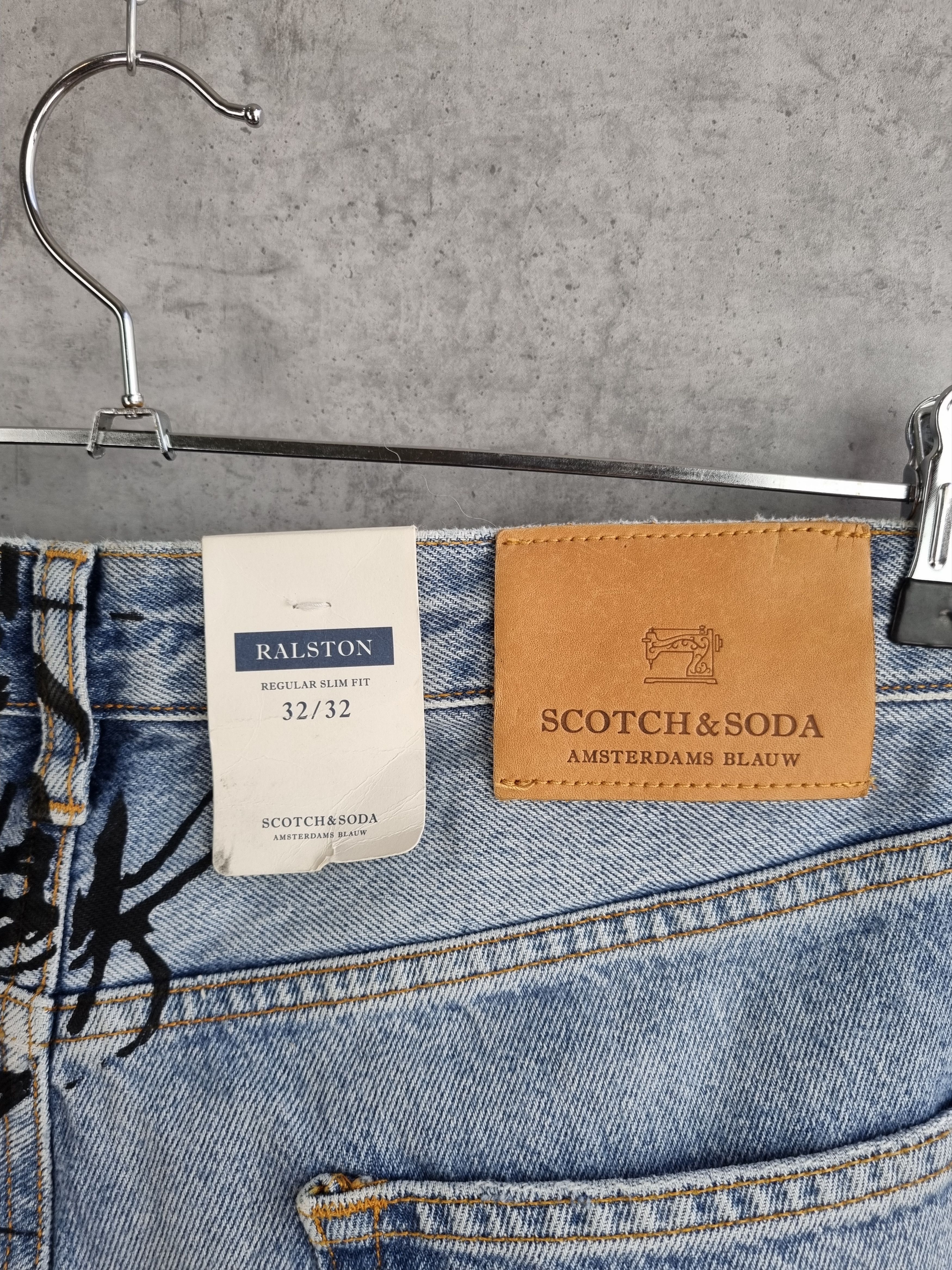 Japanese Brand × Scotch & Soda Felix Ralston Regular Slim Fit Denim Jeans Size US 32 / EU 48 - 18 Thumbnail
