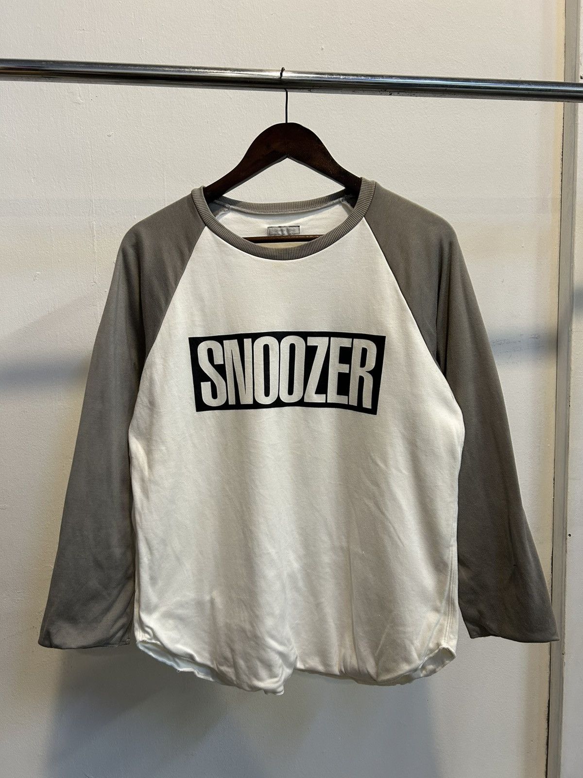 貴重！NUMBER NINE SNOOZER 雑誌コラボ　ラグランスウェット　3 Number (N)ine Number Nine Snoozer Shirt Takahiro Miyashita The