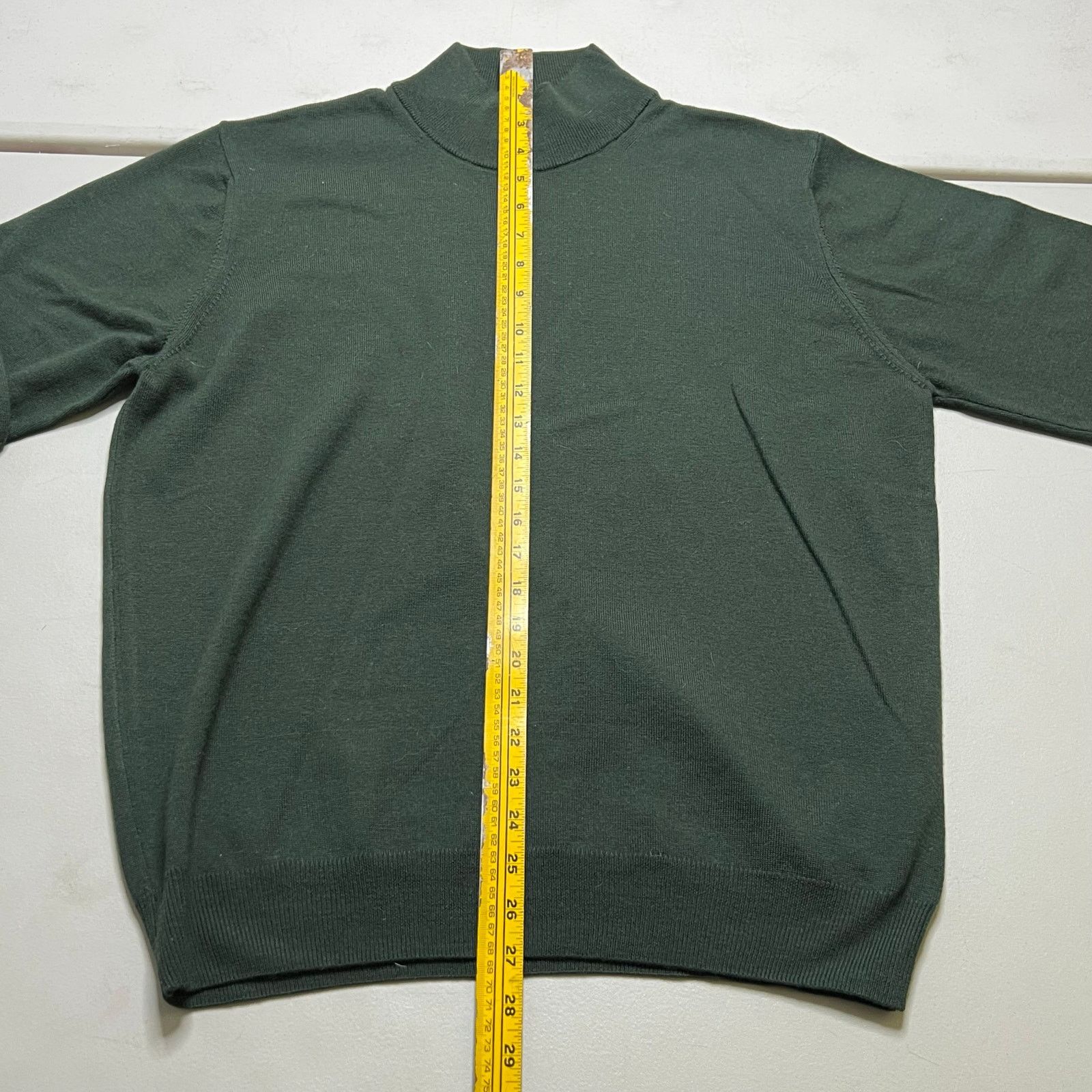 Toscano Vintage Toscano Made in Italy Merino Wool Mock Neck Sweater Size US L / EU 52-54 / 3 - 6 Thumbnail