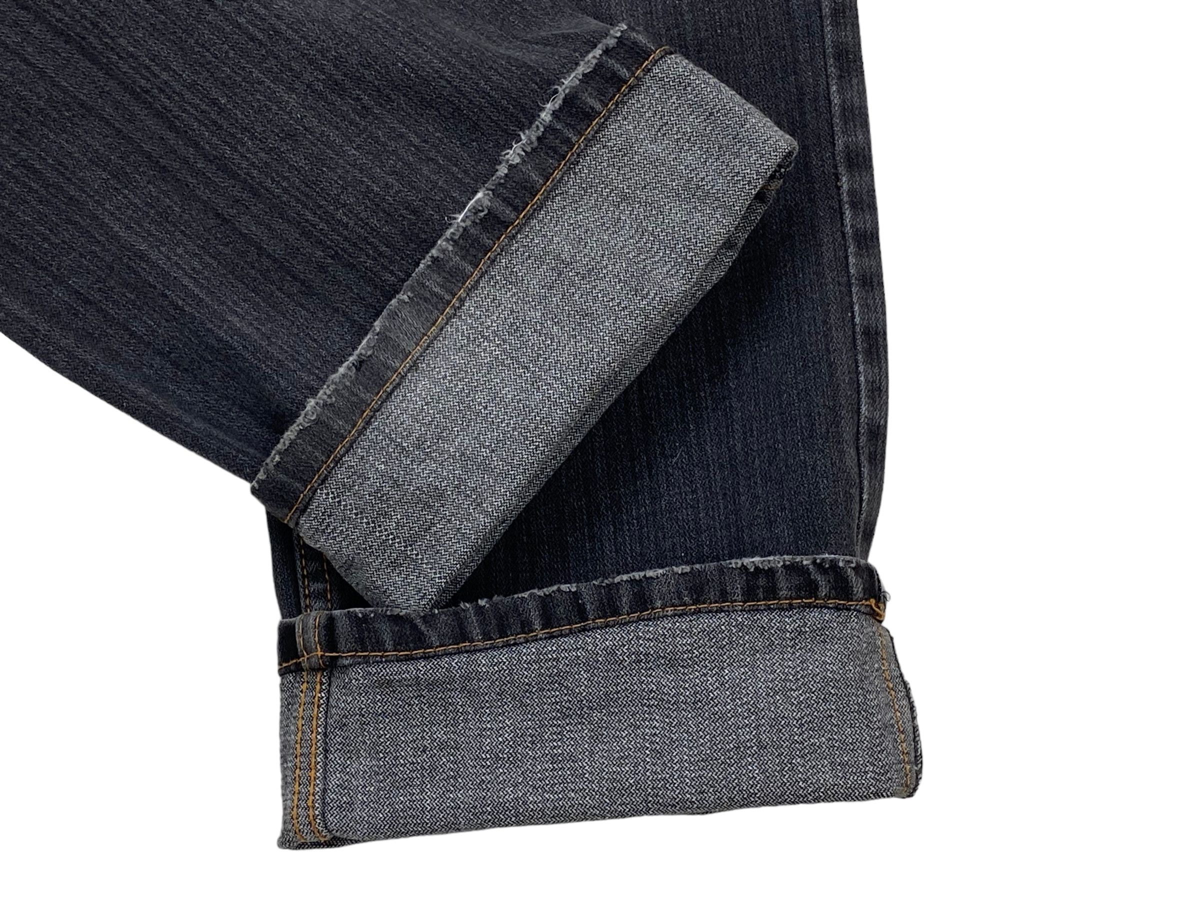 Japanese Brand Double Waist Punk Bondage Goth Rockers Jeans Size US 32 / EU 48 - 10 Thumbnail