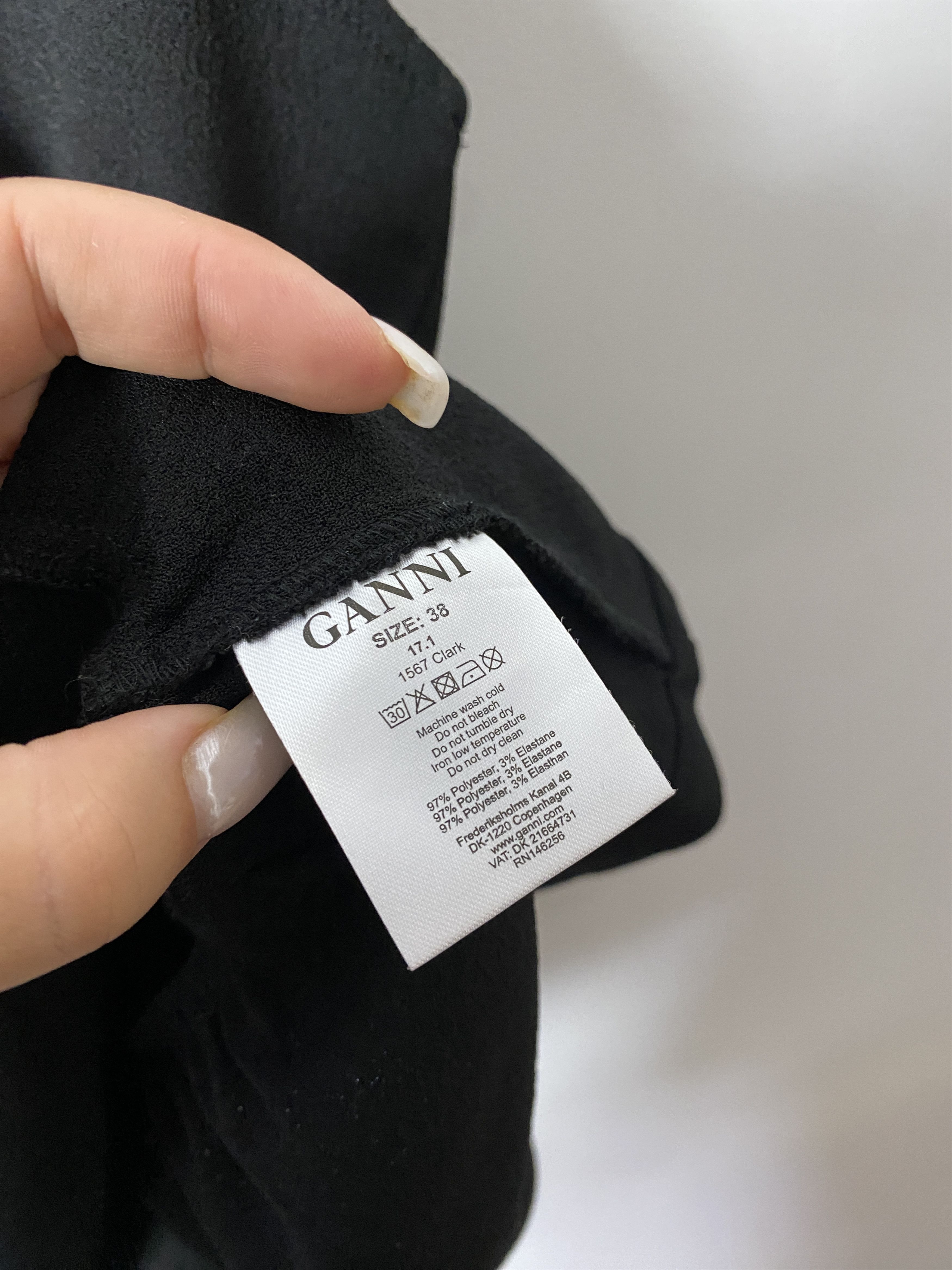 Ganni Ganni Clark top t-shirt tee tank top Size S / US 4 / IT 40 - 5 Thumbnail