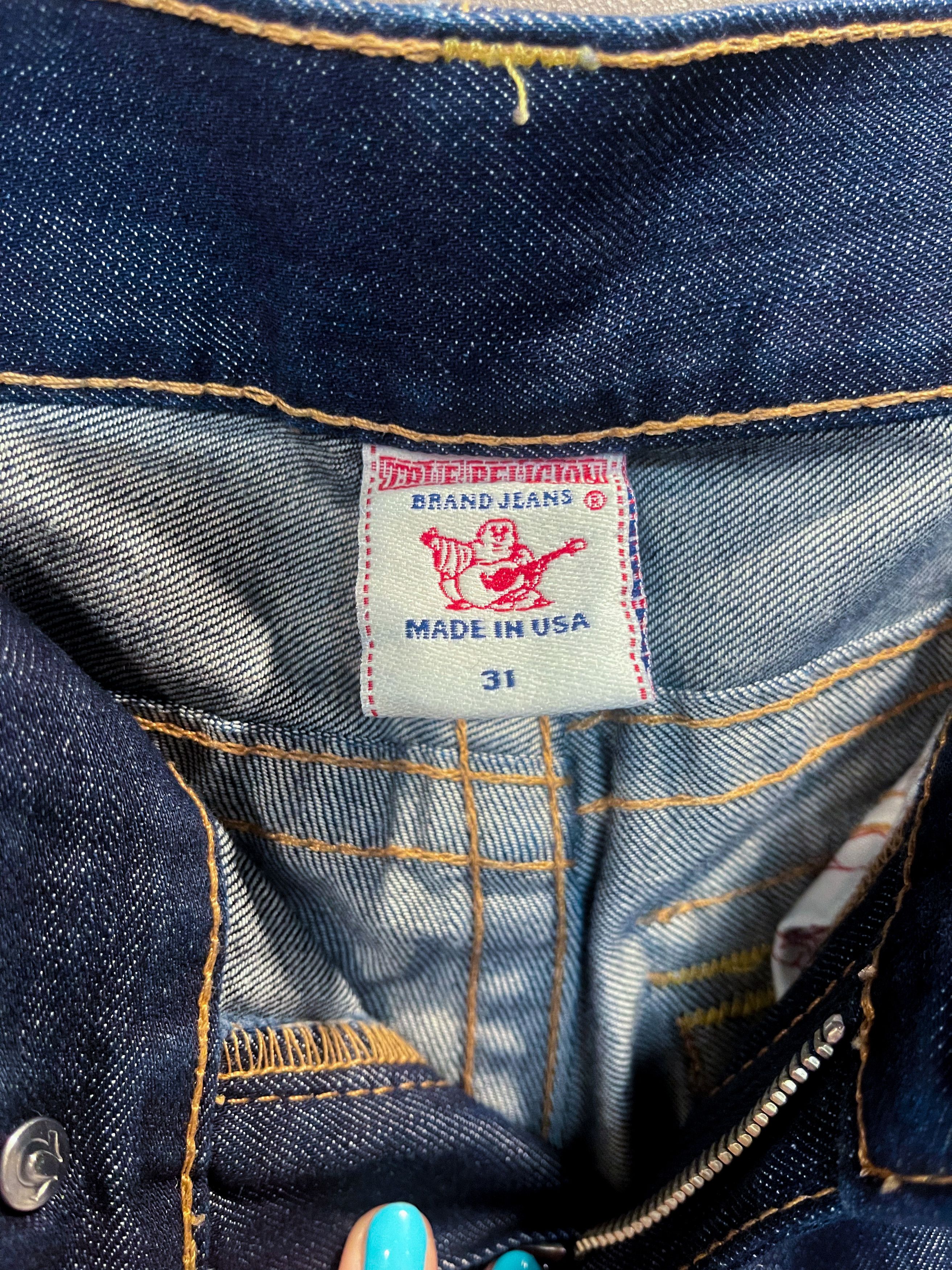 True Religion TRUE RELIGION Y2K VINTAGE Ricky FLap Pocket Jeans Size US 31 - 2 Thumbnail