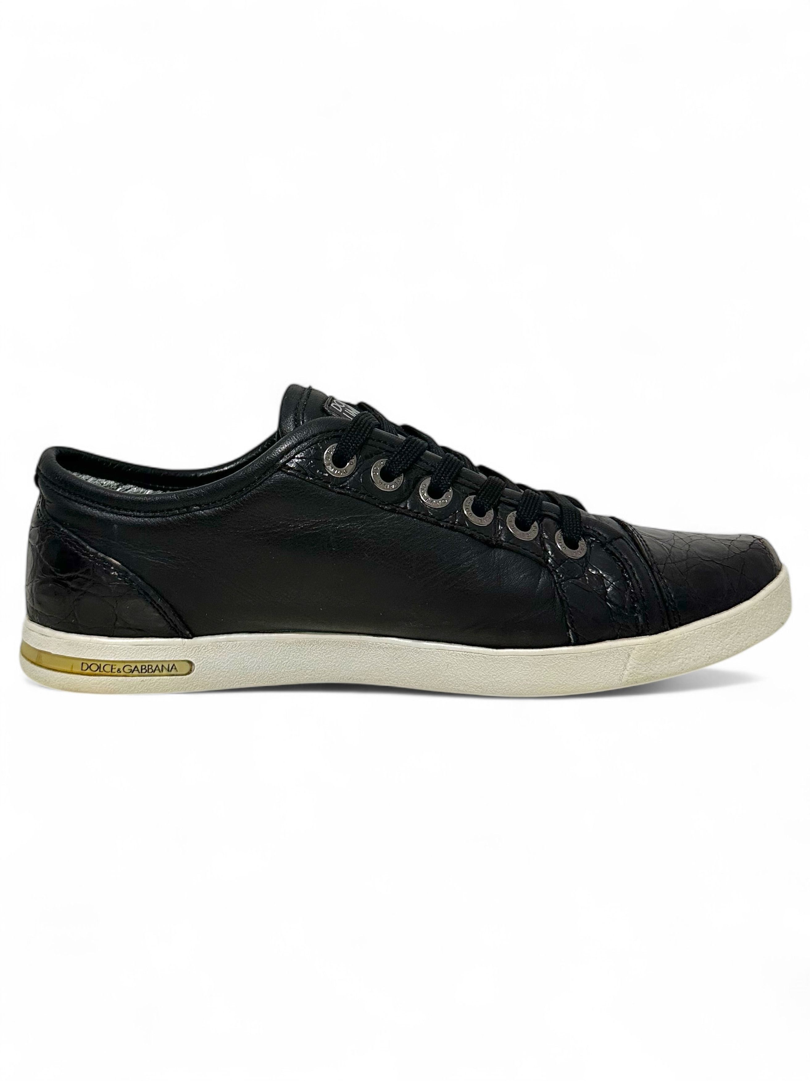 Dolce & Gabbana Dolce & Gabbana Low Top Sneakers US7/40 Size US 7 / EU 40 - 7 Thumbnail