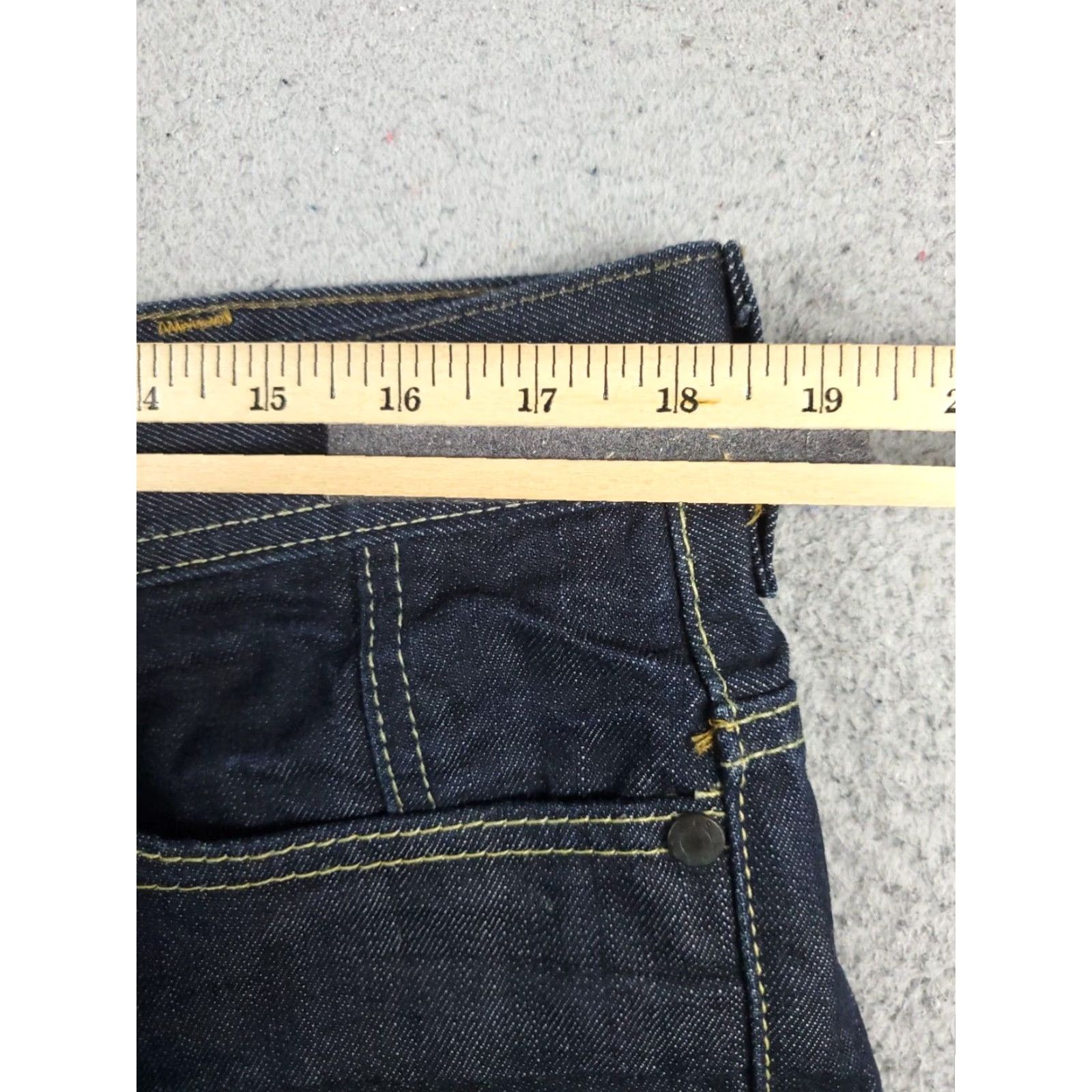 Levi's Levis 511 Jeans Mens 38x32 Blue Straight Leg Denim Pants Size US 38 / EU 54 - 4 Thumbnail