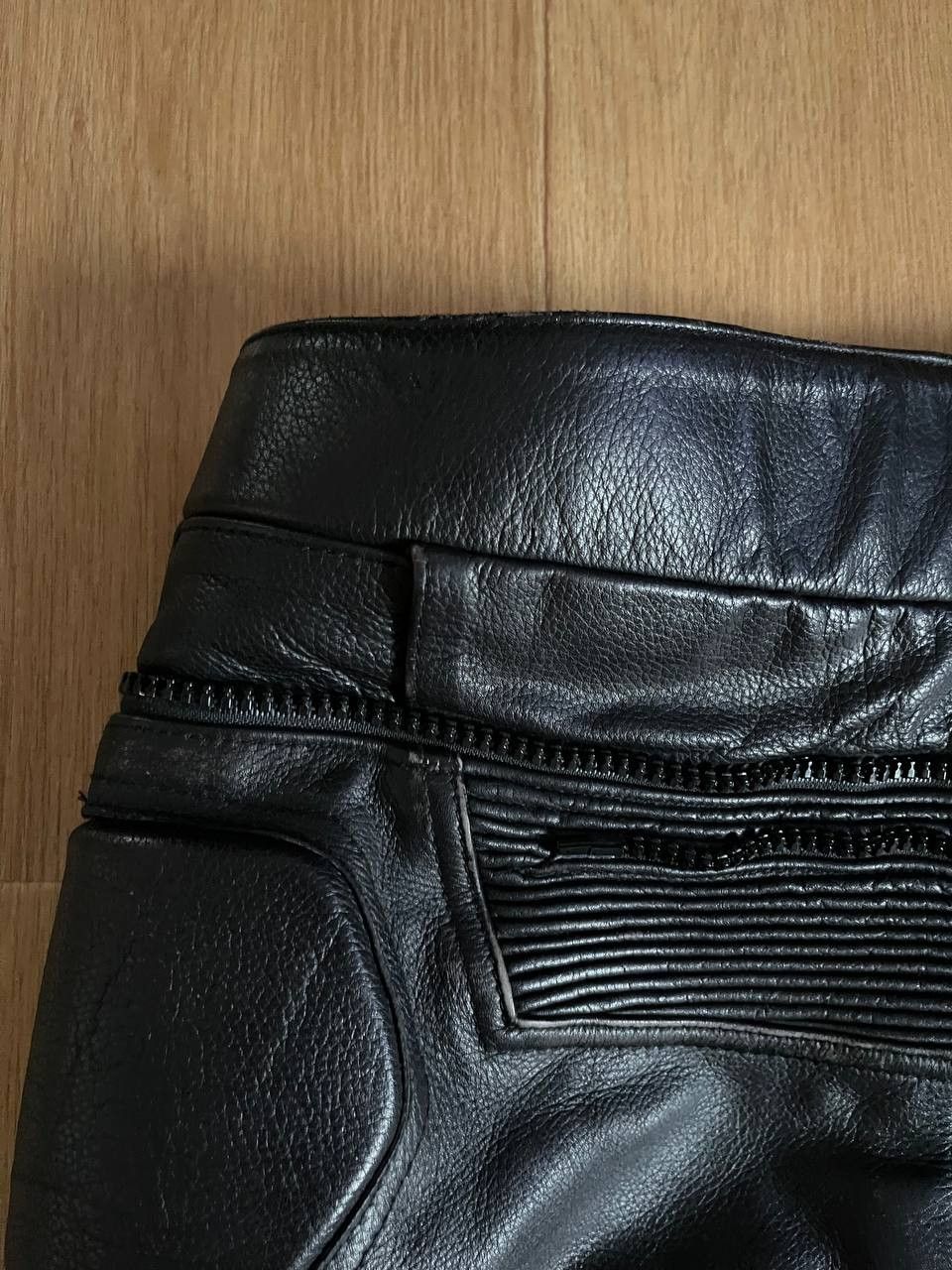 Vintage Vintage Richa real leather moto biker pants Size US 36 / EU 52 - 24 Thumbnail