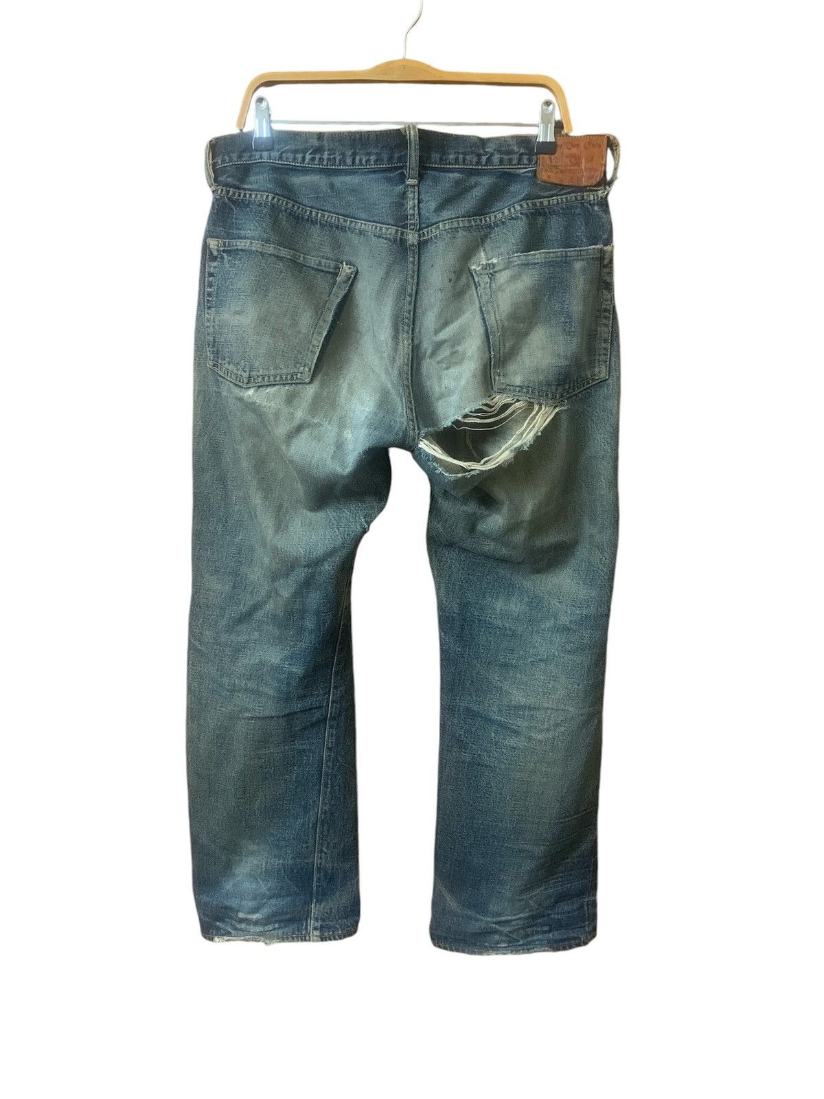 Japanese Brand Distress Japanese denim Size US 36 / EU 52 - 2 Thumbnail