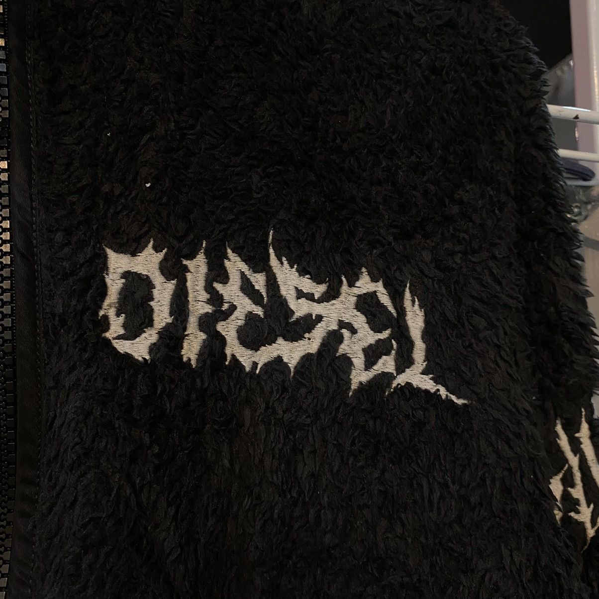 Diesel ‼️🔥DIESEL “Jake Moon Landings”FLEECE JACKET 🔥‼️ Size US L / EU 52-54 / 3 - 6 Thumbnail