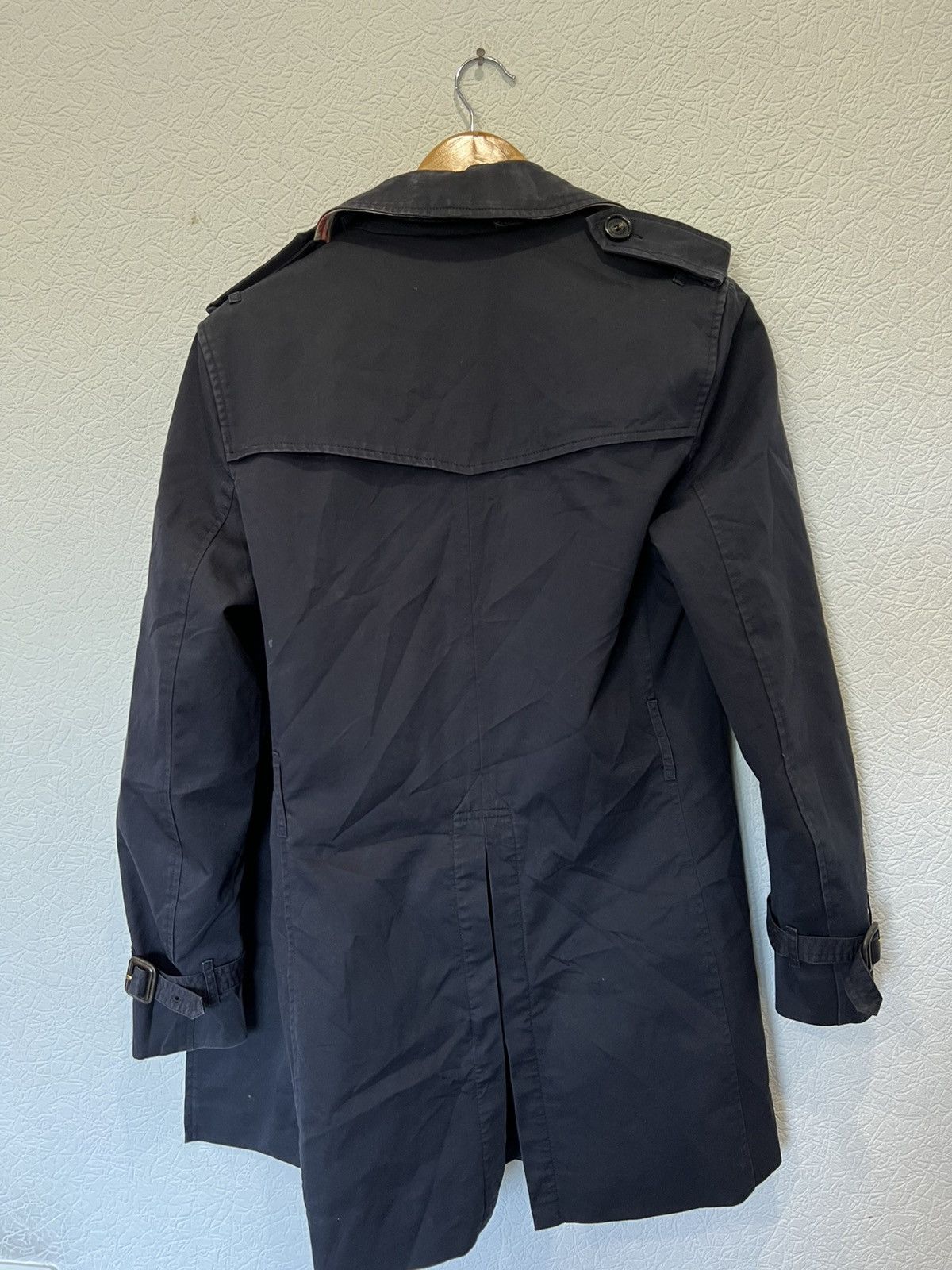 Burberry Burberry Trench Coat Blue Sandringham Mens Jacket Size US S / EU 44-46 / 1 - 8 Thumbnail