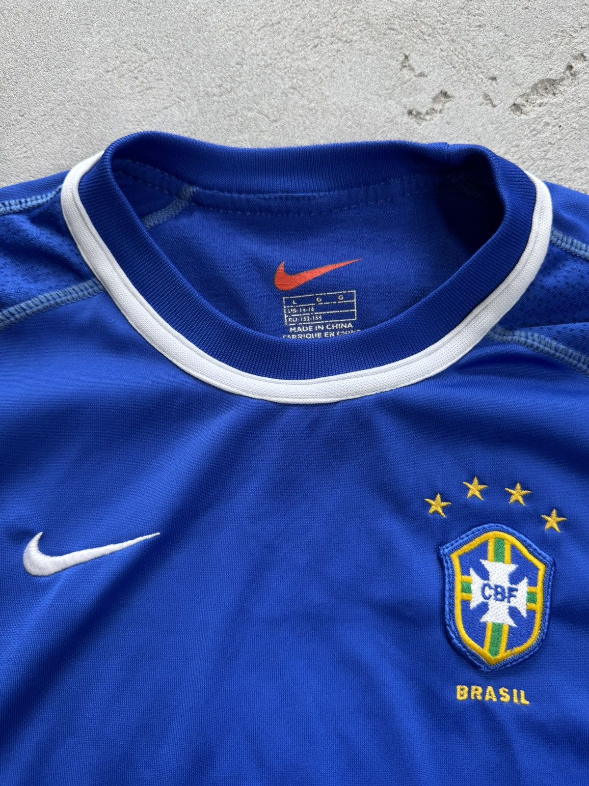 Vintage Vintage Nike Brazil Jersey Size US S / EU 44-46 / 1 - 2 Thumbnail