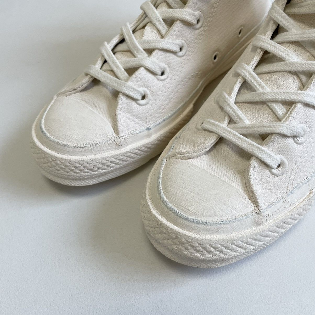 Converse × Maison Margiela S/S 14 Painted Chuck Taylor Sneakers Size US 7 / IT 37 - 12 Thumbnail
