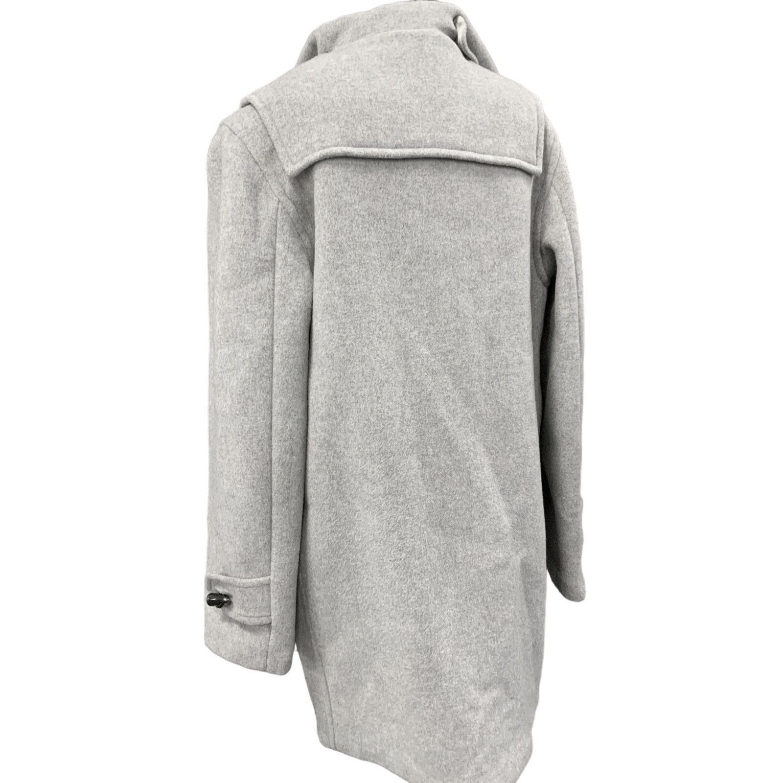 Burberry BURBERRY London Women's Gray Hooded Wool Duffle Coat Sz 14 Size XL / US 12-14 / IT 48-50 - 6 Thumbnail