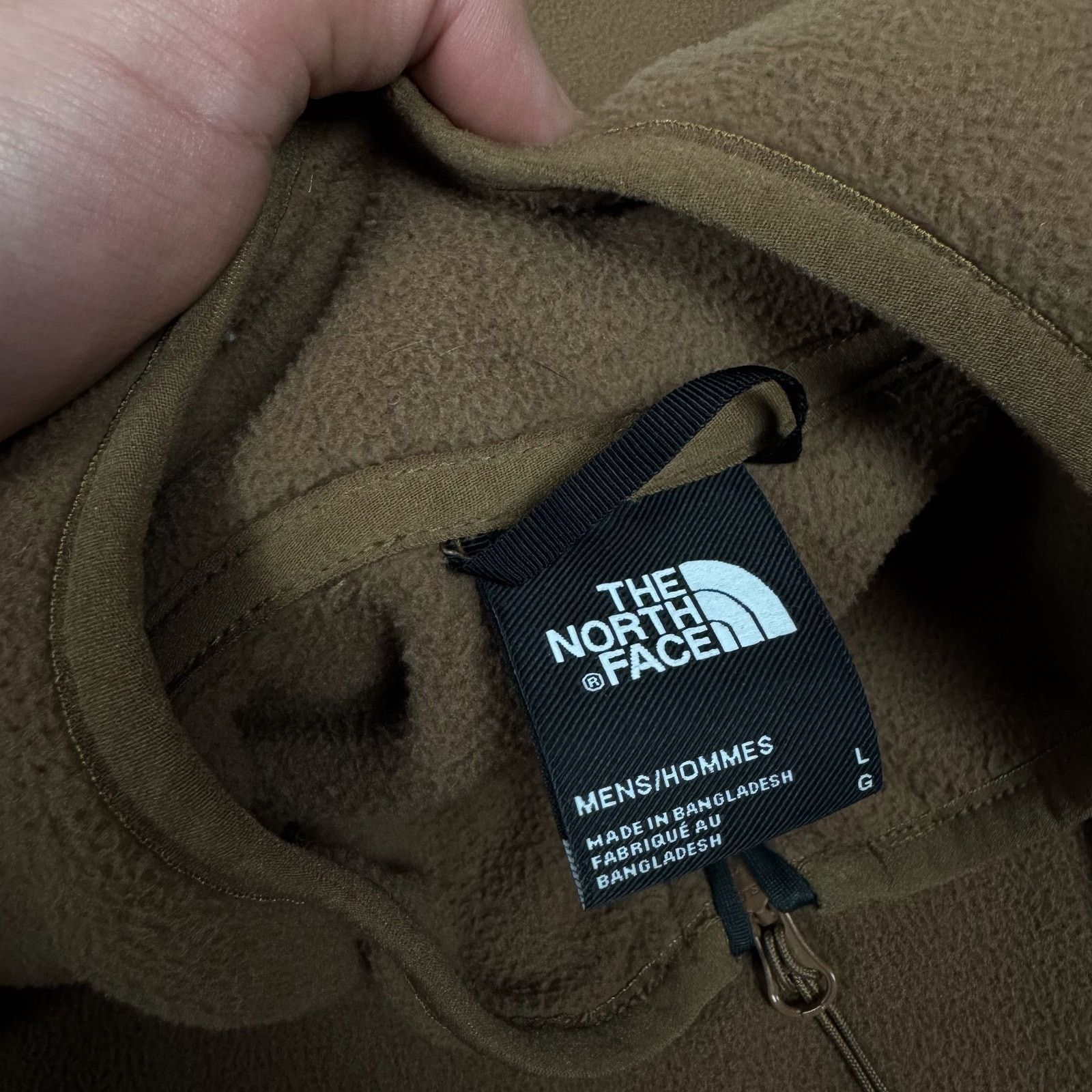 The North Face The North Face Men's Brown Quarter-Zip Fleece Jacket Large Size US L / EU 52-54 / 3 - 6 Thumbnail