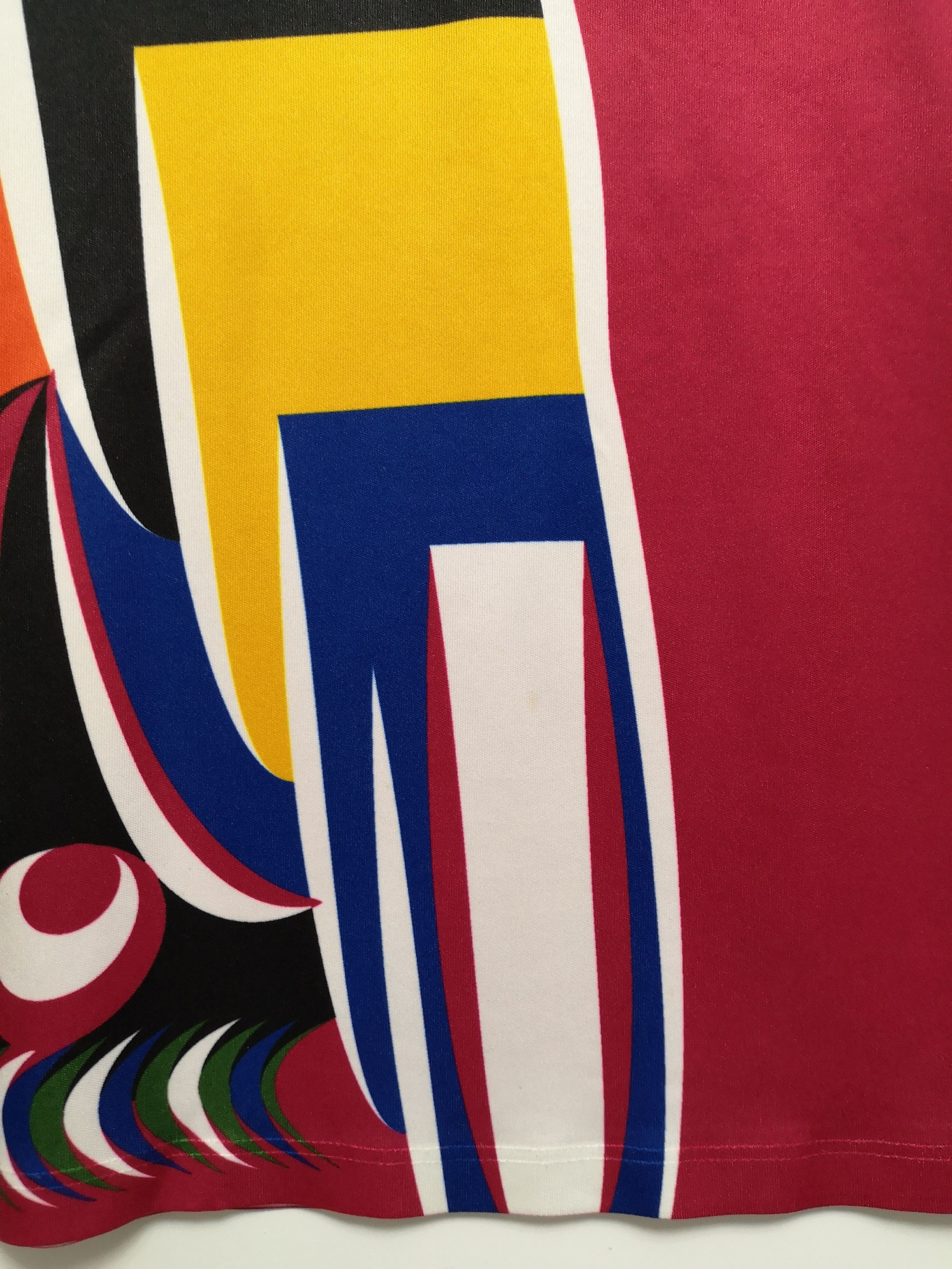Issey Miyake Colorful Garment Printed Owl Short Sleeves T-Shirt Size S / US 4 / IT 40 - 6 Thumbnail