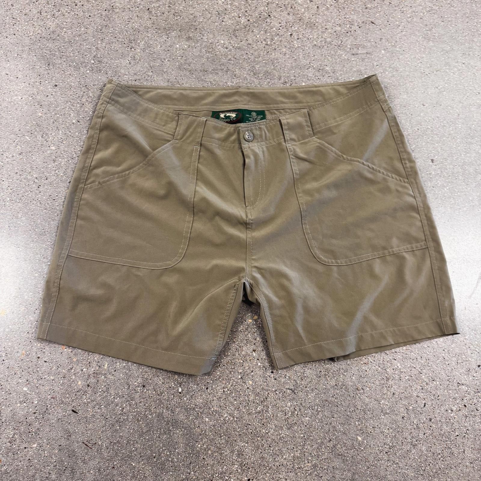 Designer Vtg 90s Stillwater Supply Co Shorts Womens 14 Beige Outdoor Size 36" / US 14 / IT 50 - 1 Thumbnail