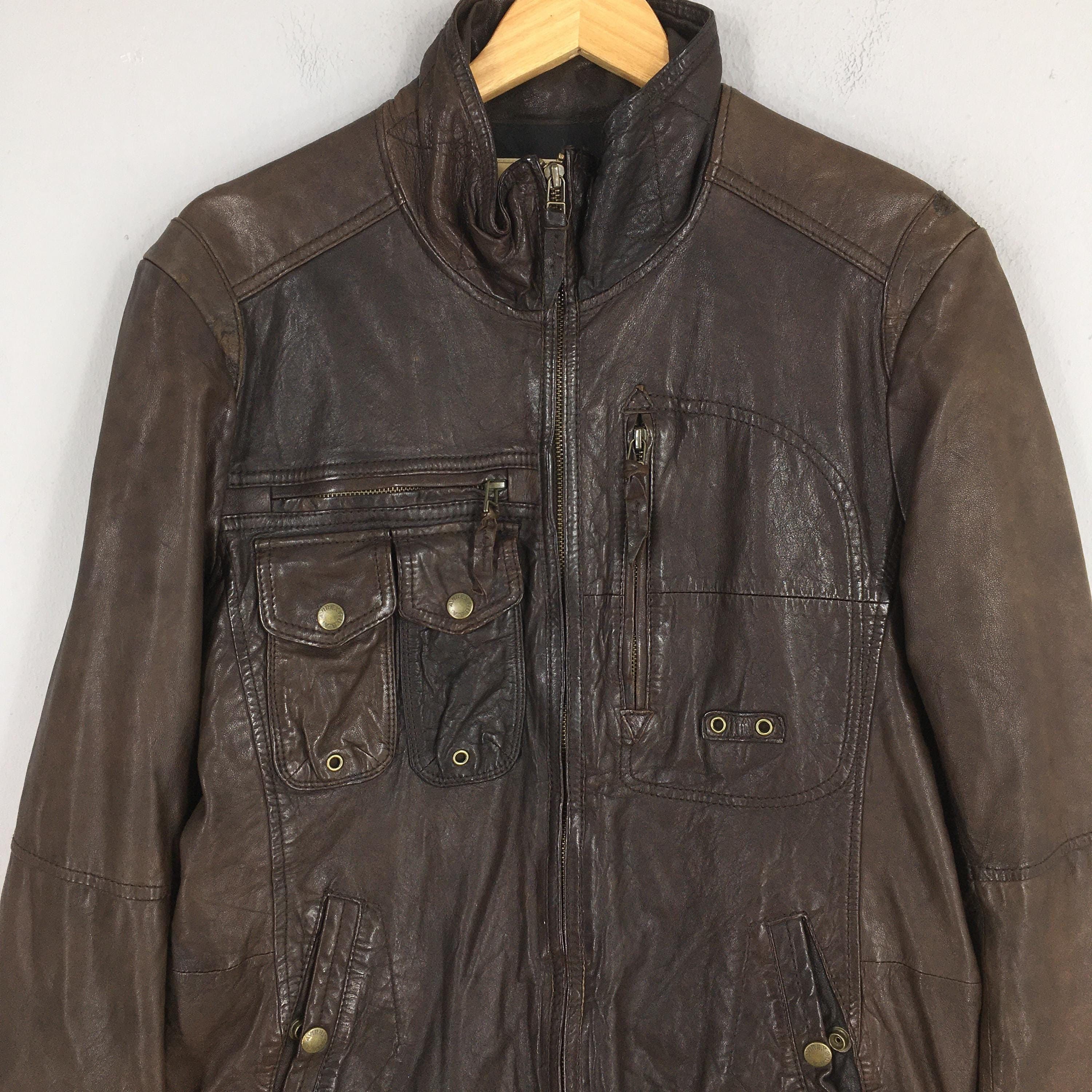Avirex Vintage Avirex Ltd Sheepskin Leather Jacket XLarge Size US XL / EU 56 / 4 - 2 Thumbnail