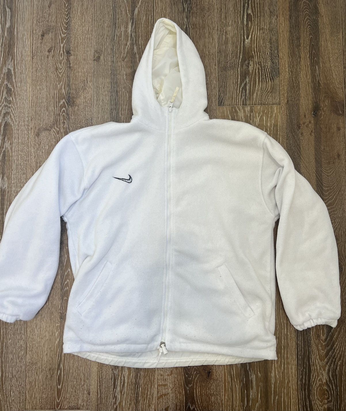 Nike Vintage y2k nike windbreaker fleece jacket Size US M / EU 48-50 / 2 - 9 Thumbnail