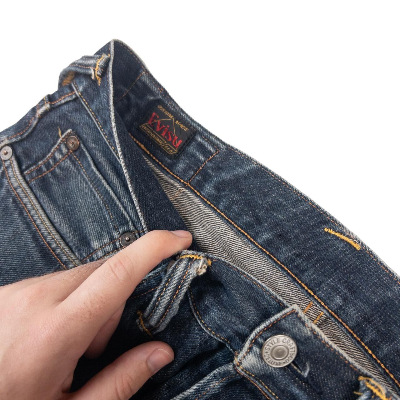 Evisu Vintage Evisu Robot Gull Japanese Denim Jeans Size W32 Size US 32 / EU 48 - 7 Thumbnail