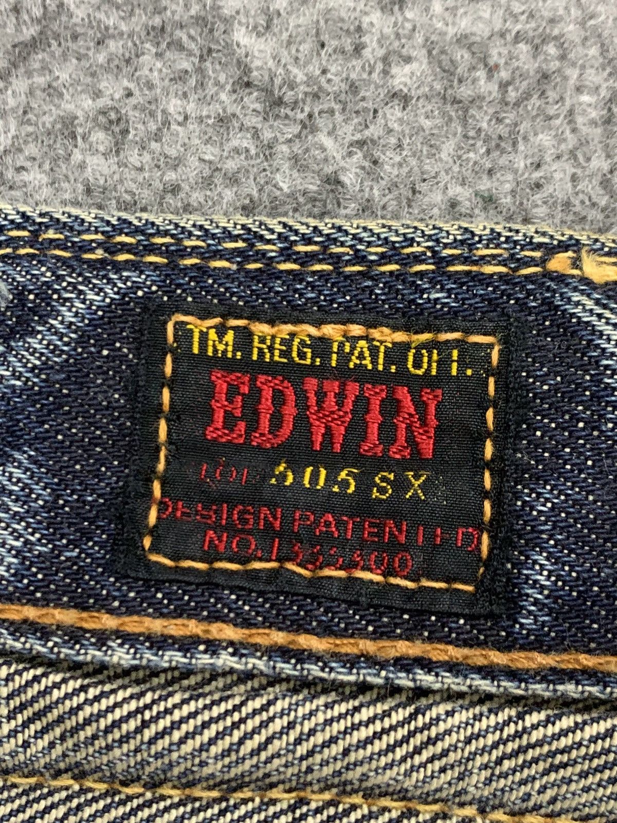 Edwin DISTRESSED EDWIN 505SX SELVEDGE. Size US 28 / EU 44 - 7 Thumbnail