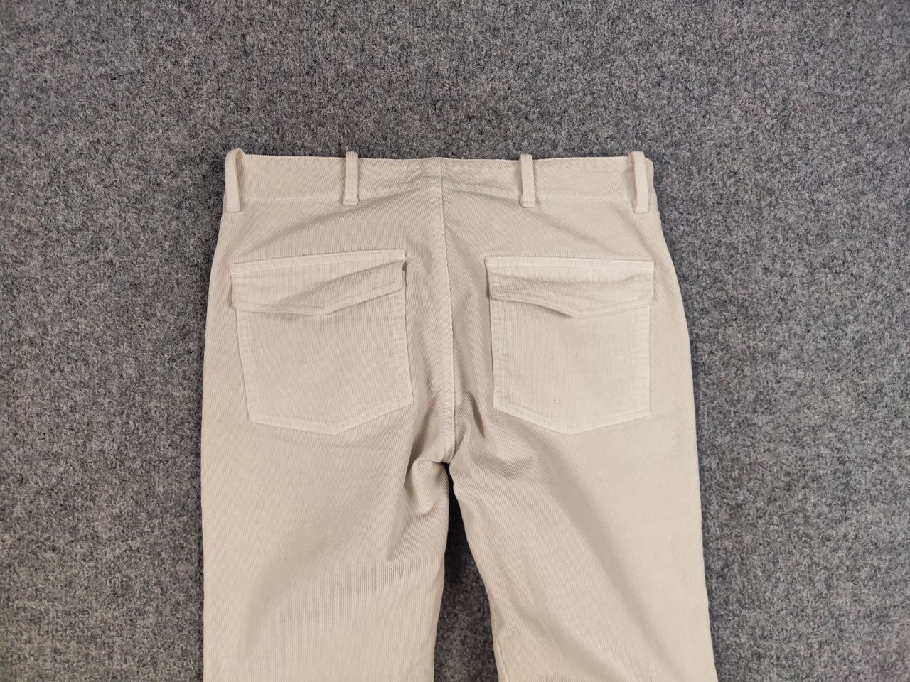 Nili Lotan Nili lotan Design Classic Trouser Corduroy Beige Pants Size 25" / US 0 / IT 36 - 6 Thumbnail