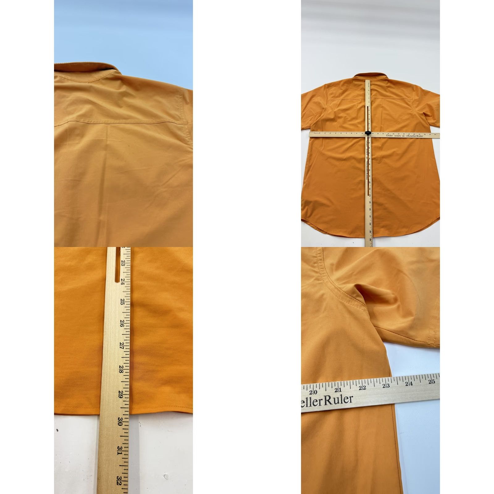 Vintage Columbia Shirt Mens Large Orange Stretch Short Sleeve Button Up Casual Outdoor Size US L / EU 52-54 / 3 - 8 Thumbnail