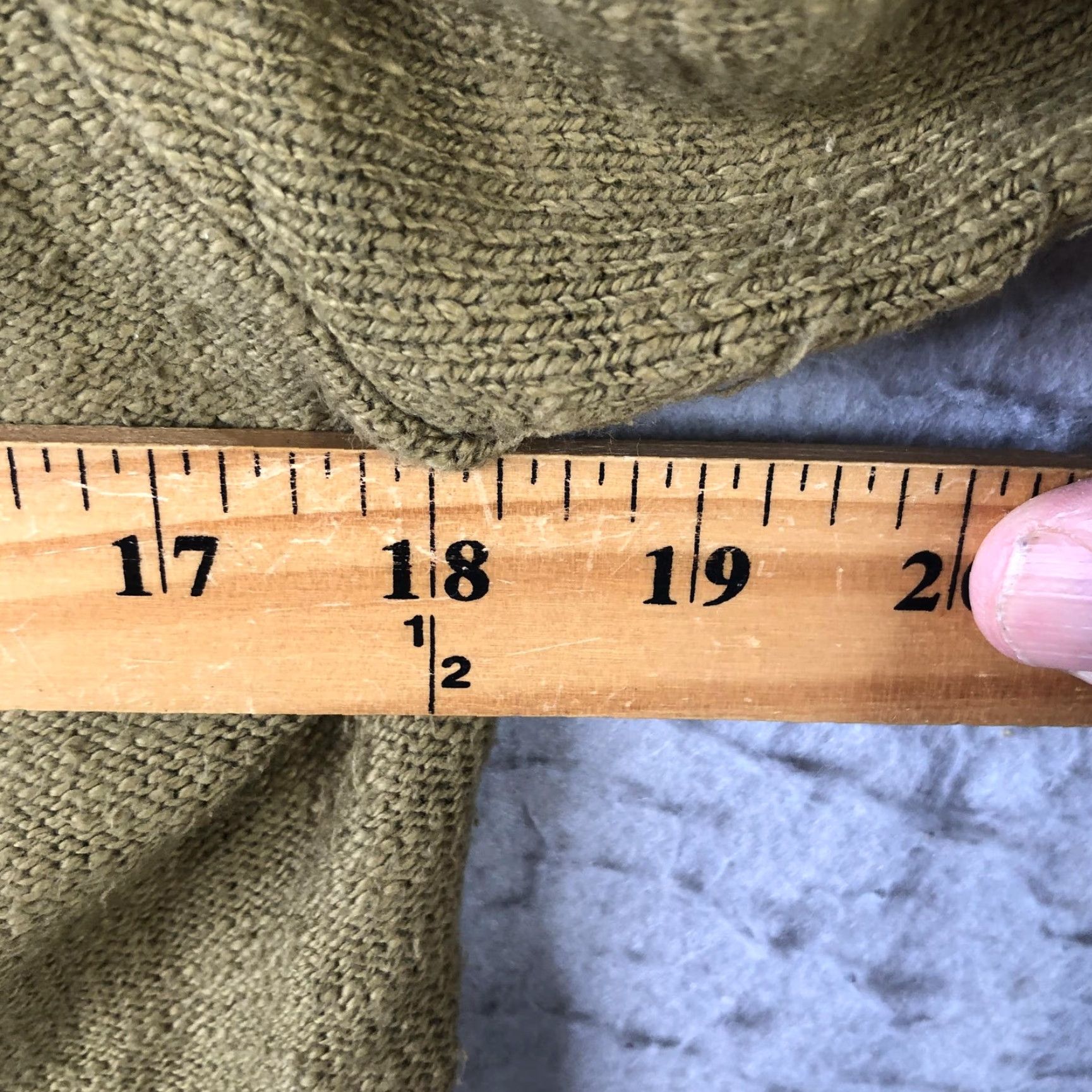 Vintage Willow Cardigan Womens Small Brown Knit Single Button Pockets USA Size S / US 4 / IT 40 - 4 Thumbnail