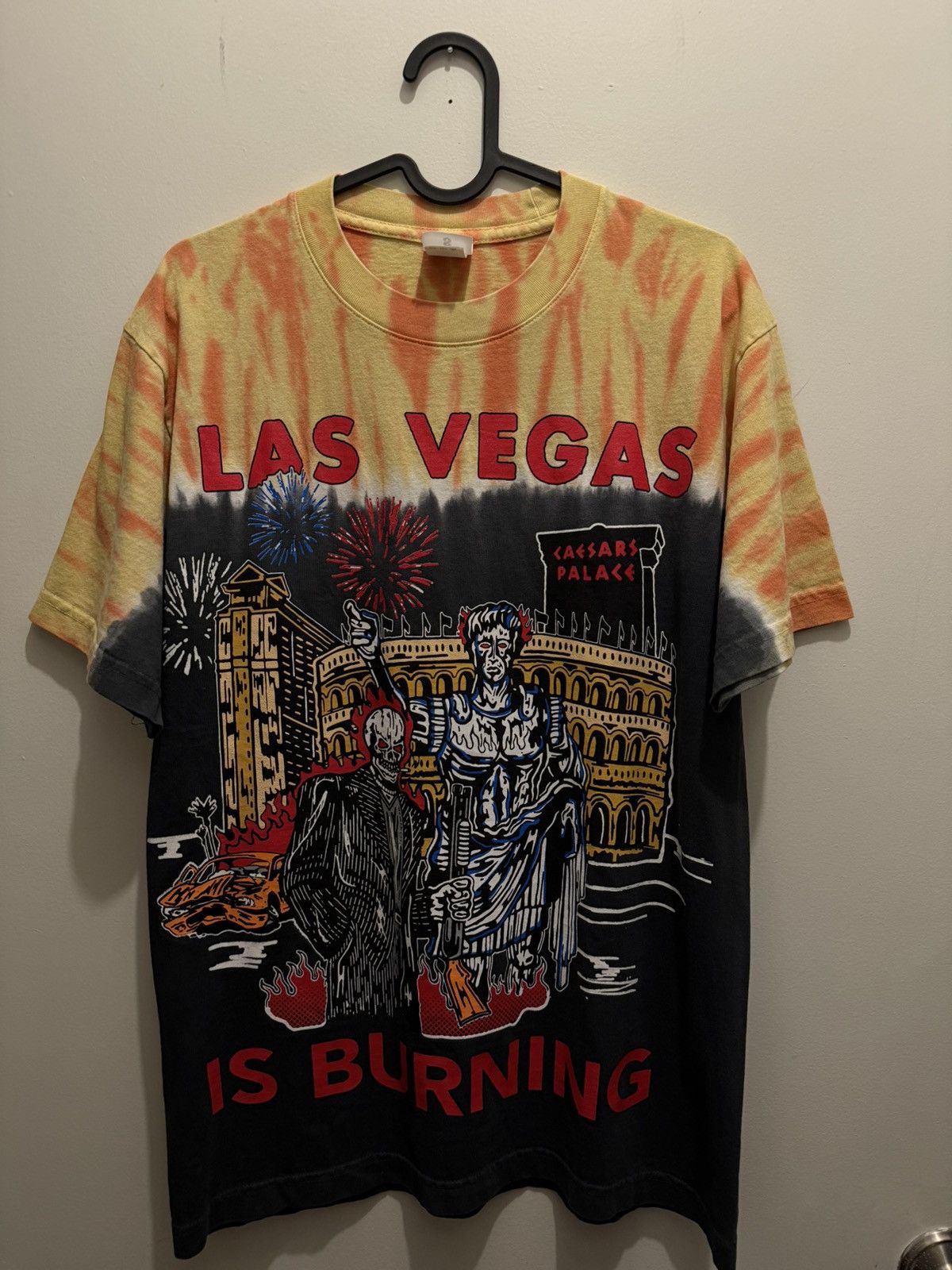Warren Lotas Warren Lotas Las Vegas is Burning T-Shirt Size US S / EU 44-46 / 1 - 1 Thumbnail