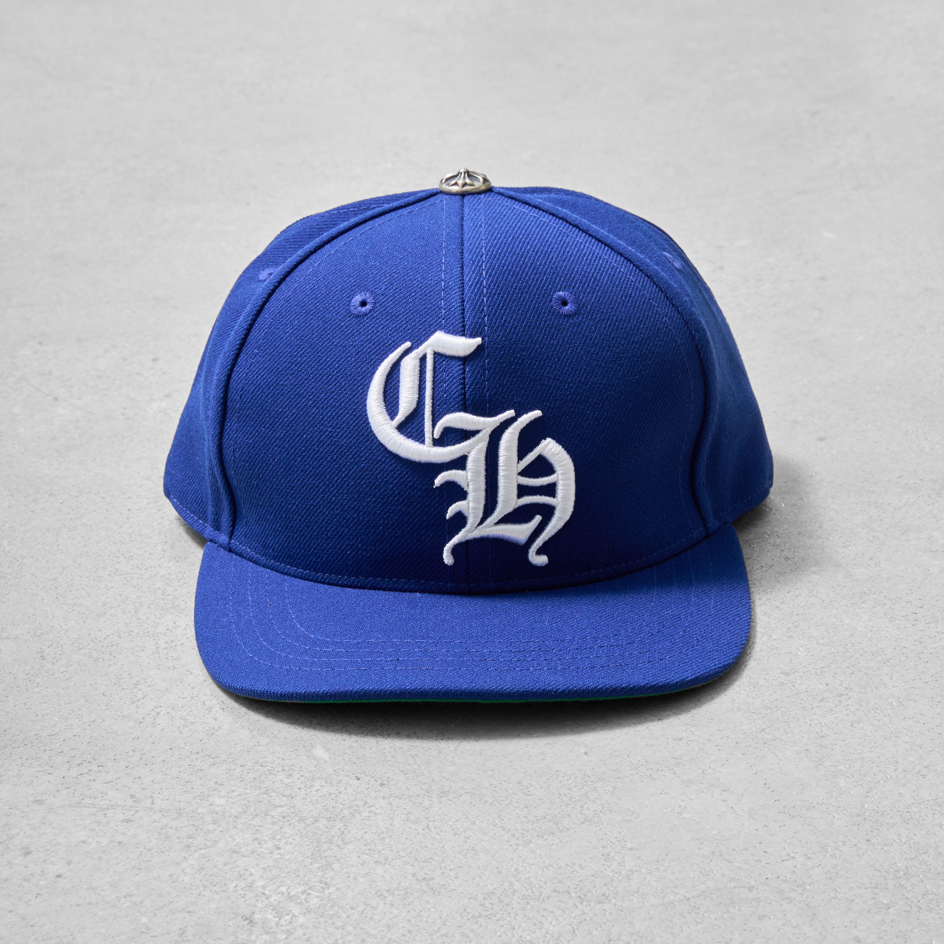 Chrome Hearts Chrome Hearts 6 Panel On Field CH White Baseball Cap Blue Size ONE SIZE - 3 Thumbnail