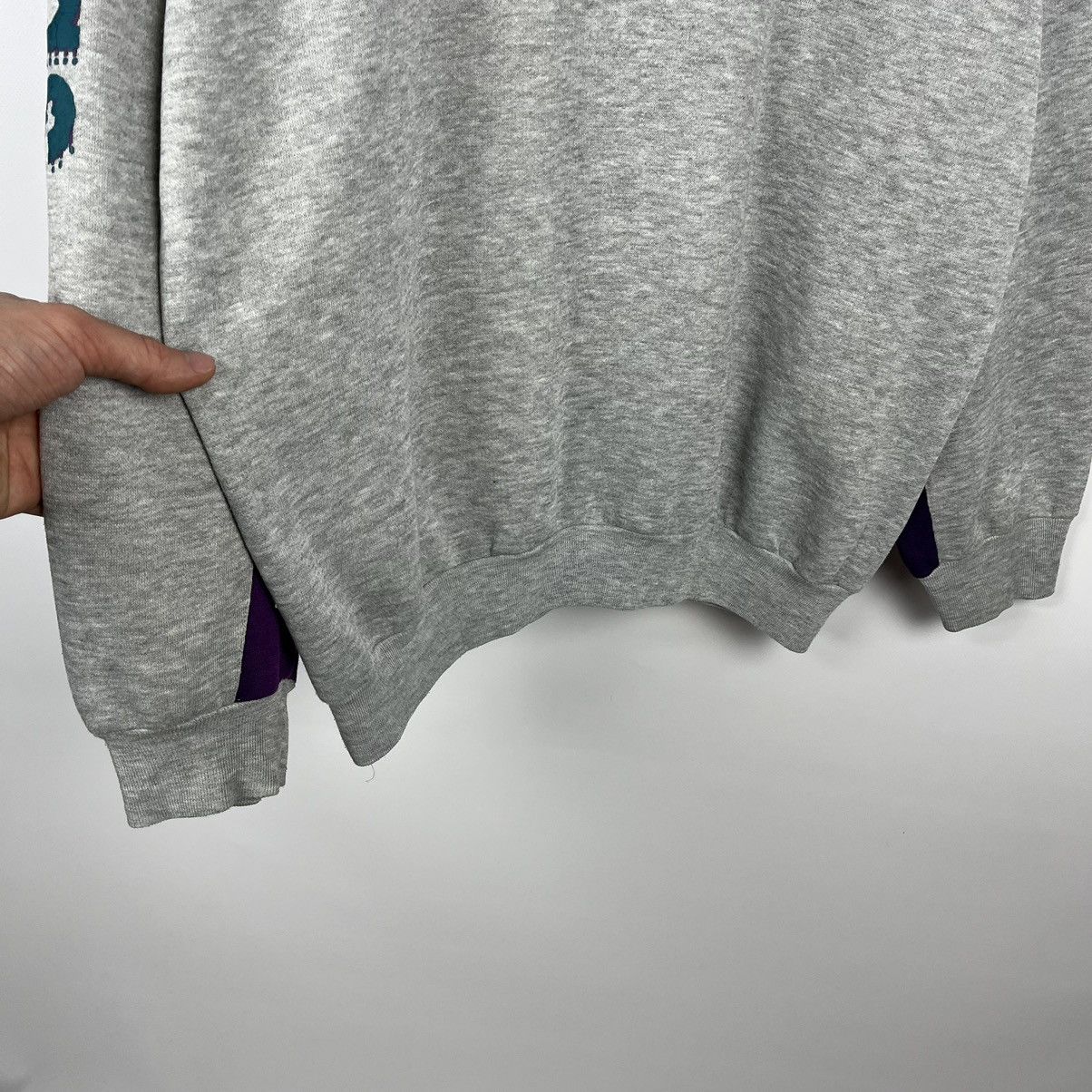 Adidas Vintage Adidas big logo sweatshirt 90’s Size US M / EU 48-50 / 2 - 16 Thumbnail