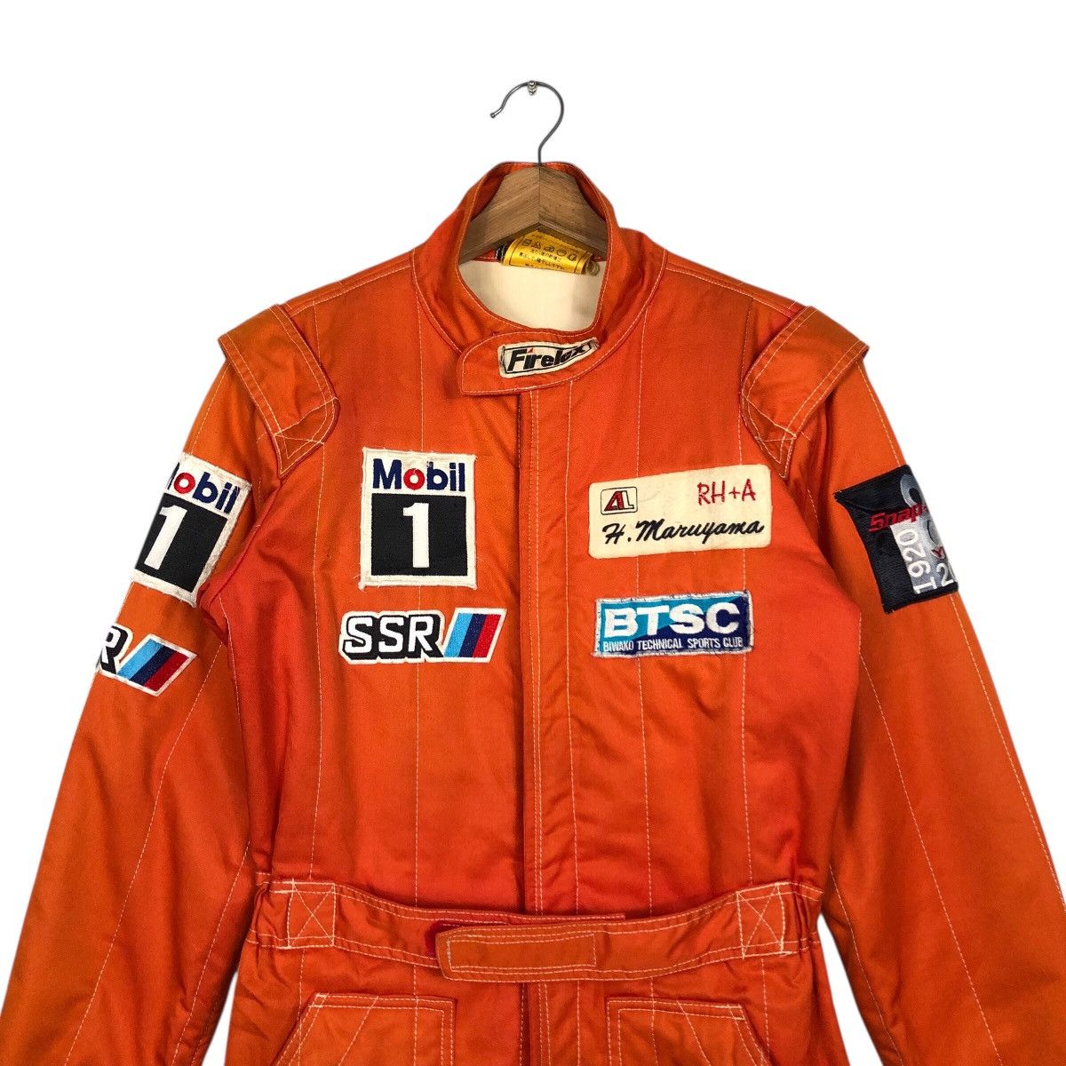Vintage 📌Vintage Coverall Racing Wear Style Full Patches Nomex Size US 30 / EU 46 - 4 Thumbnail