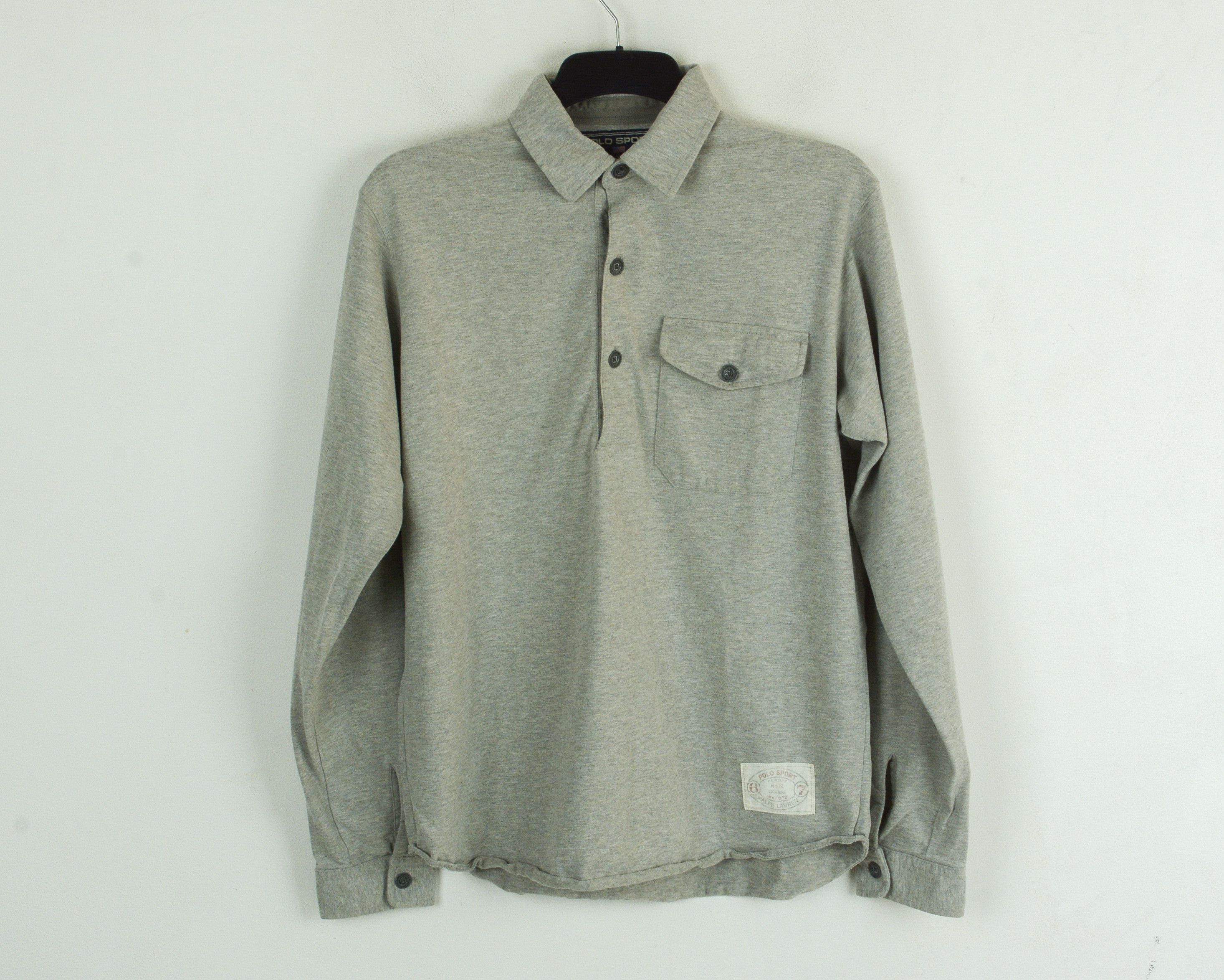 Polo Ralph Lauren POLO SPORT SPORTSMAN S Pullover Shirt Cotton Smock Jumper Size US S / EU 44-46 / 1 - 1 Thumbnail